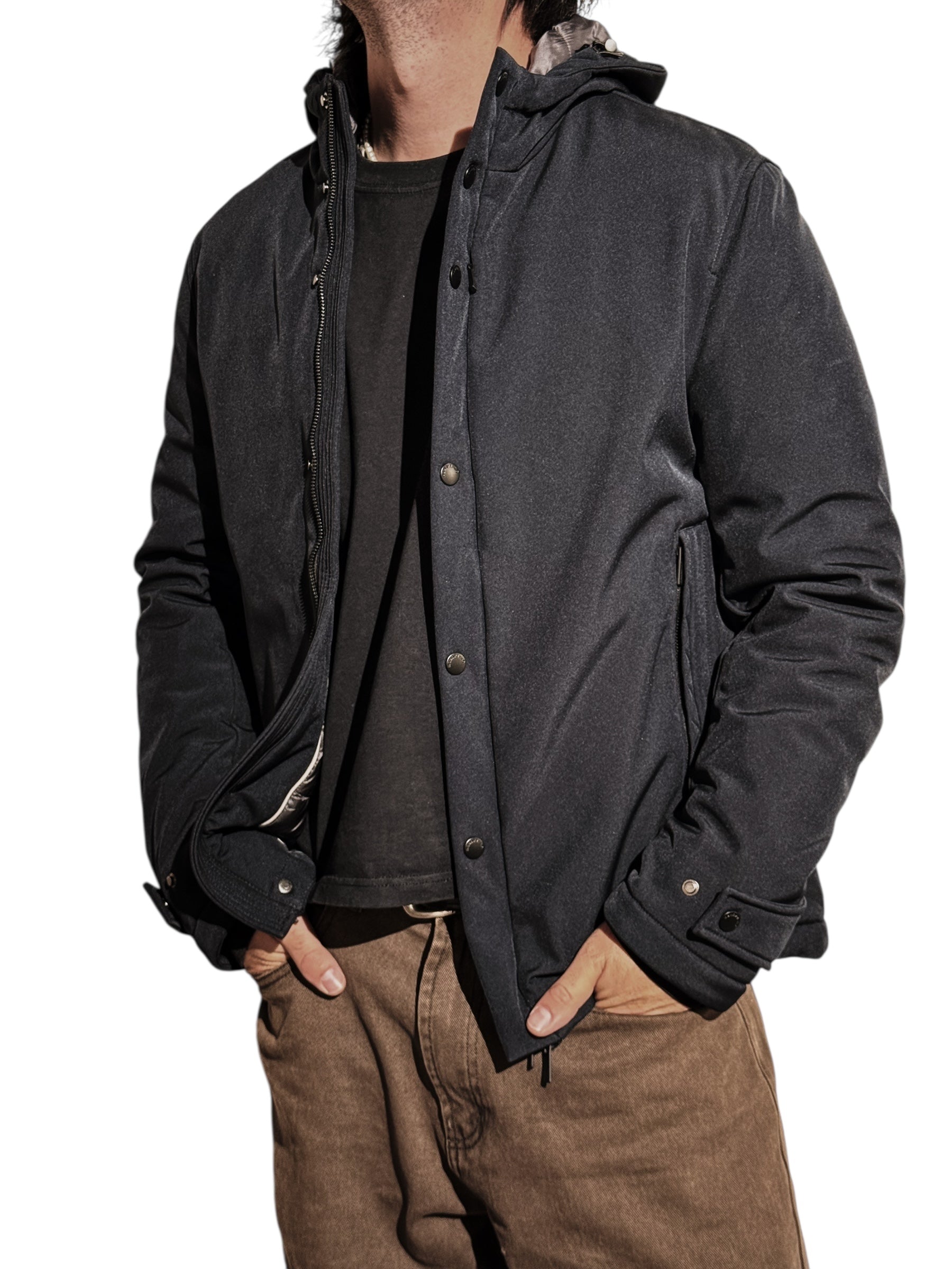 HAMAKI-HO Giubbotto imbottito con cappuccio BLU