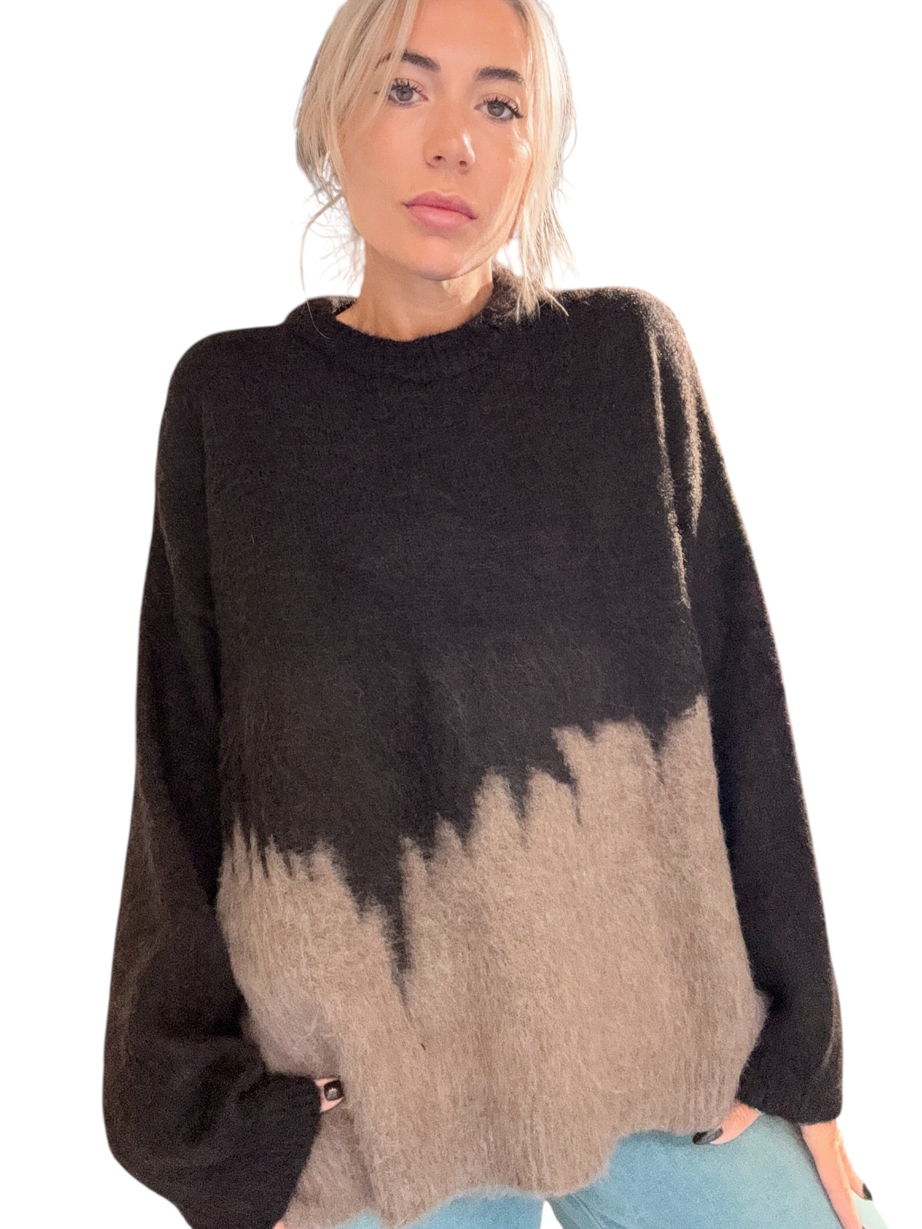 SO ALLURE Pullover effetto dégradé