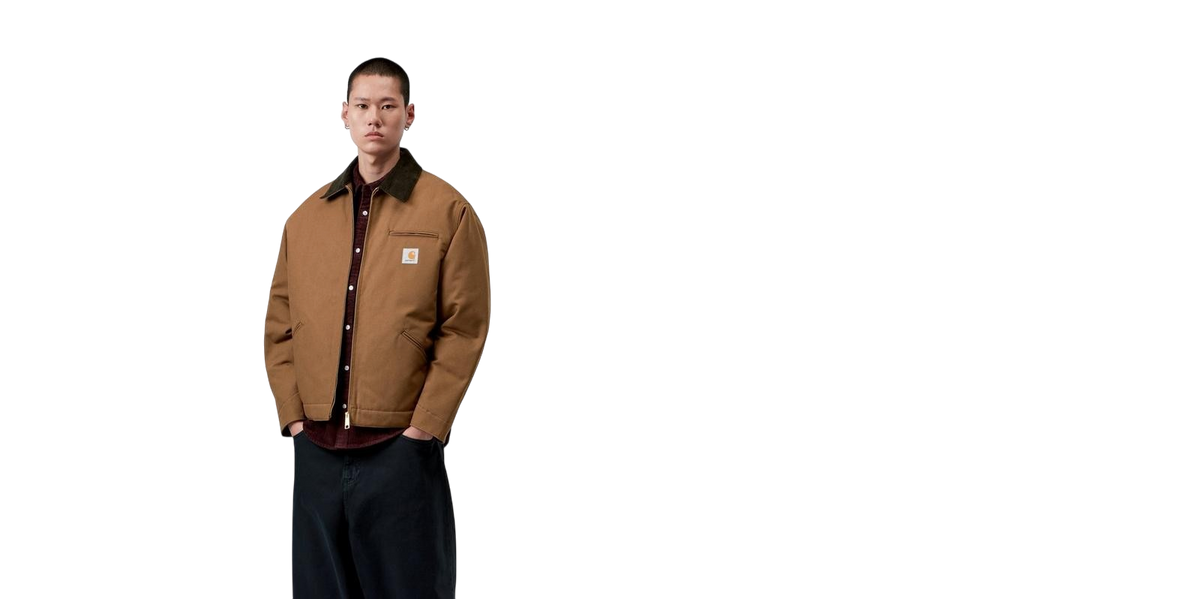 Carhartt WIP OG Detroit Jacket Winter Hamilton Brown Tobacco OF-01