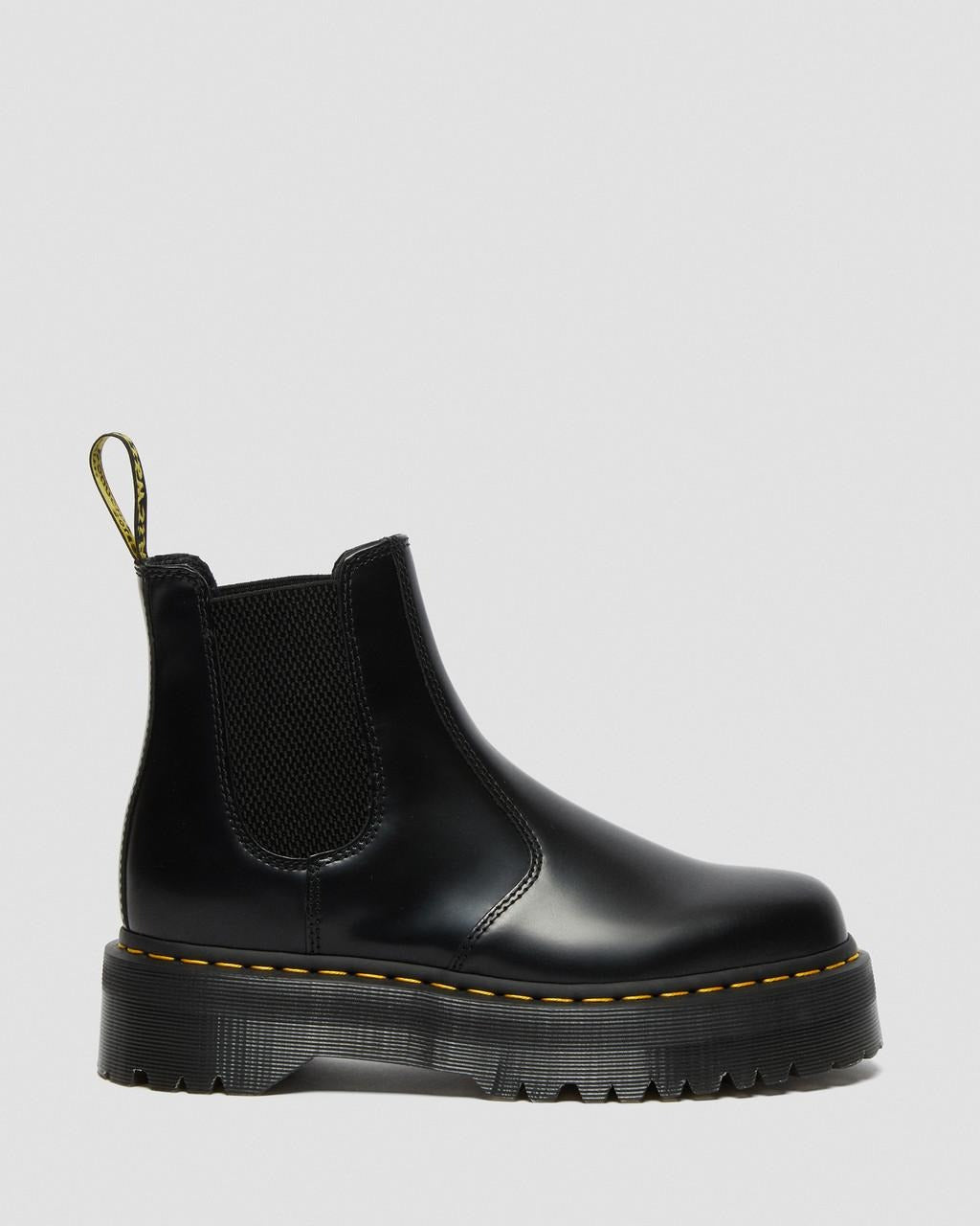 DR MARTENS Stivaletti Platform Chelsea in pelle 2976 Black