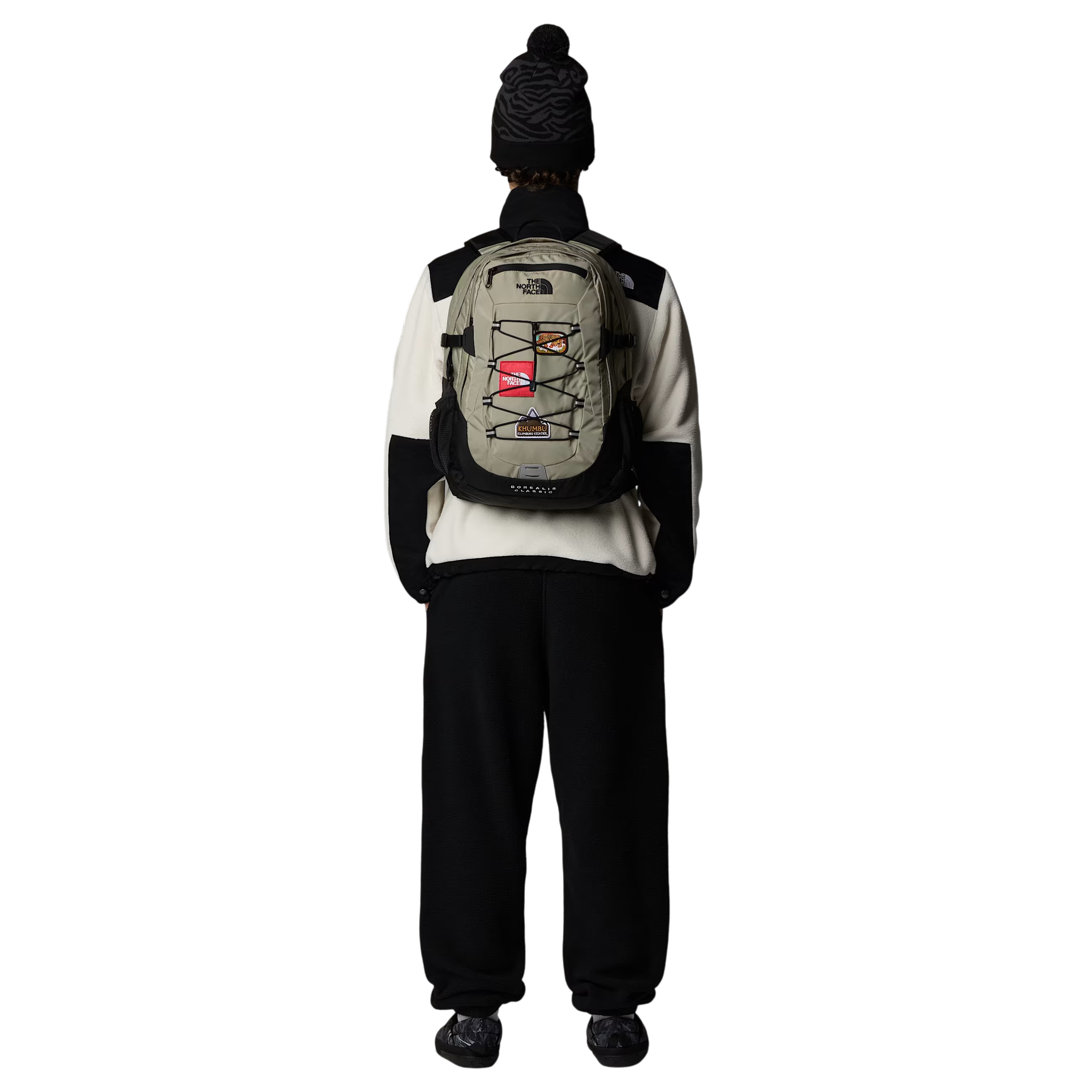 THE NORTH FACE Zaino Borealis Classic Clay Grey-TNF Black