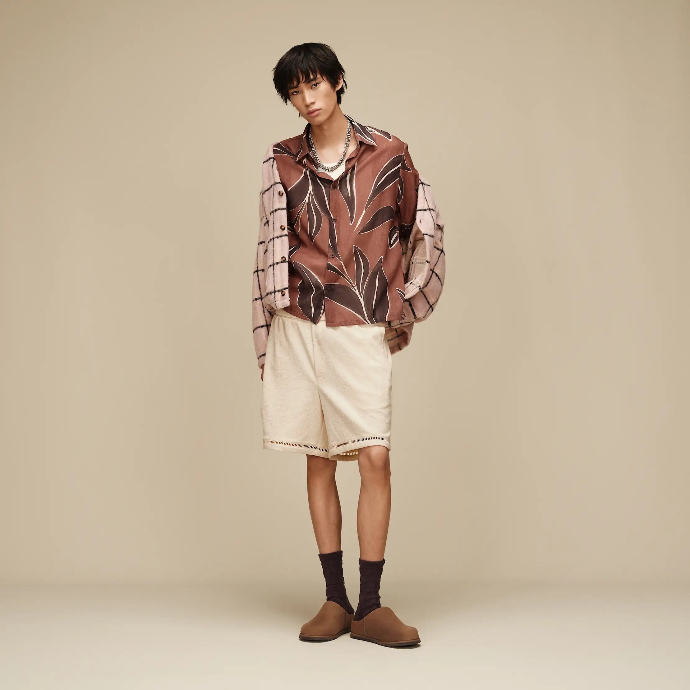 UGG Sabot Uomo Otzo Dark Chestnut