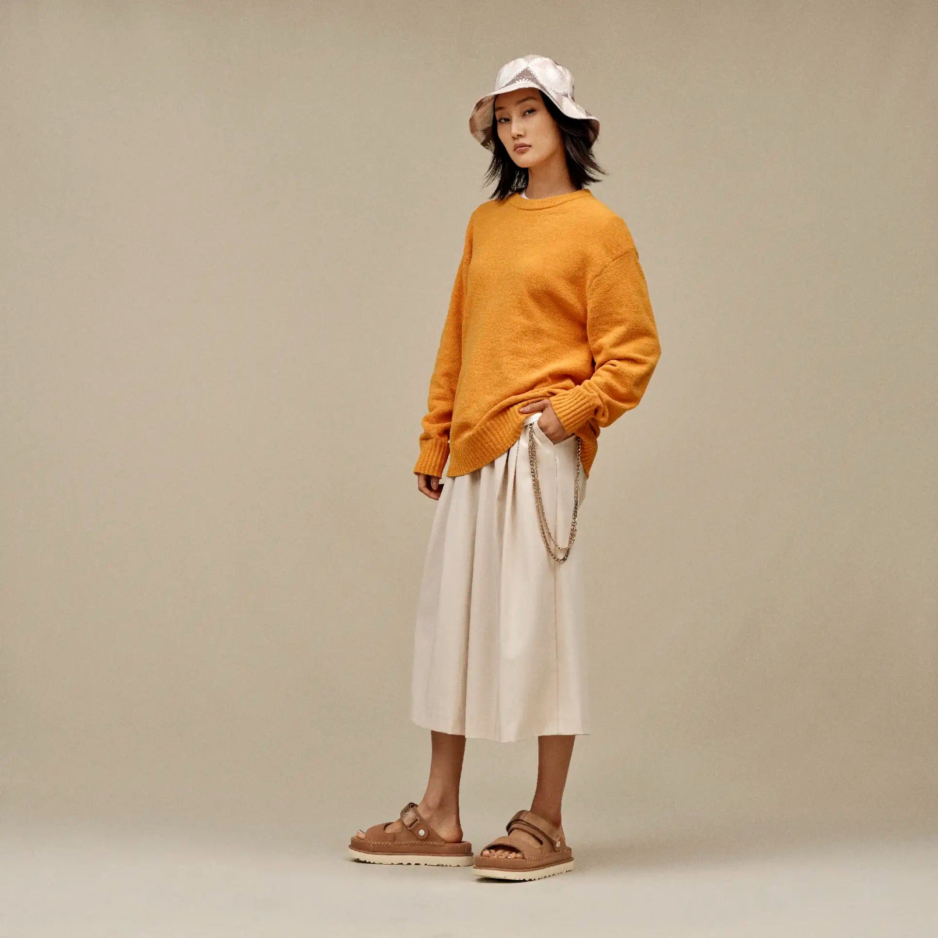 UGG Sandali Donna Goldenstar Glide Chestnut