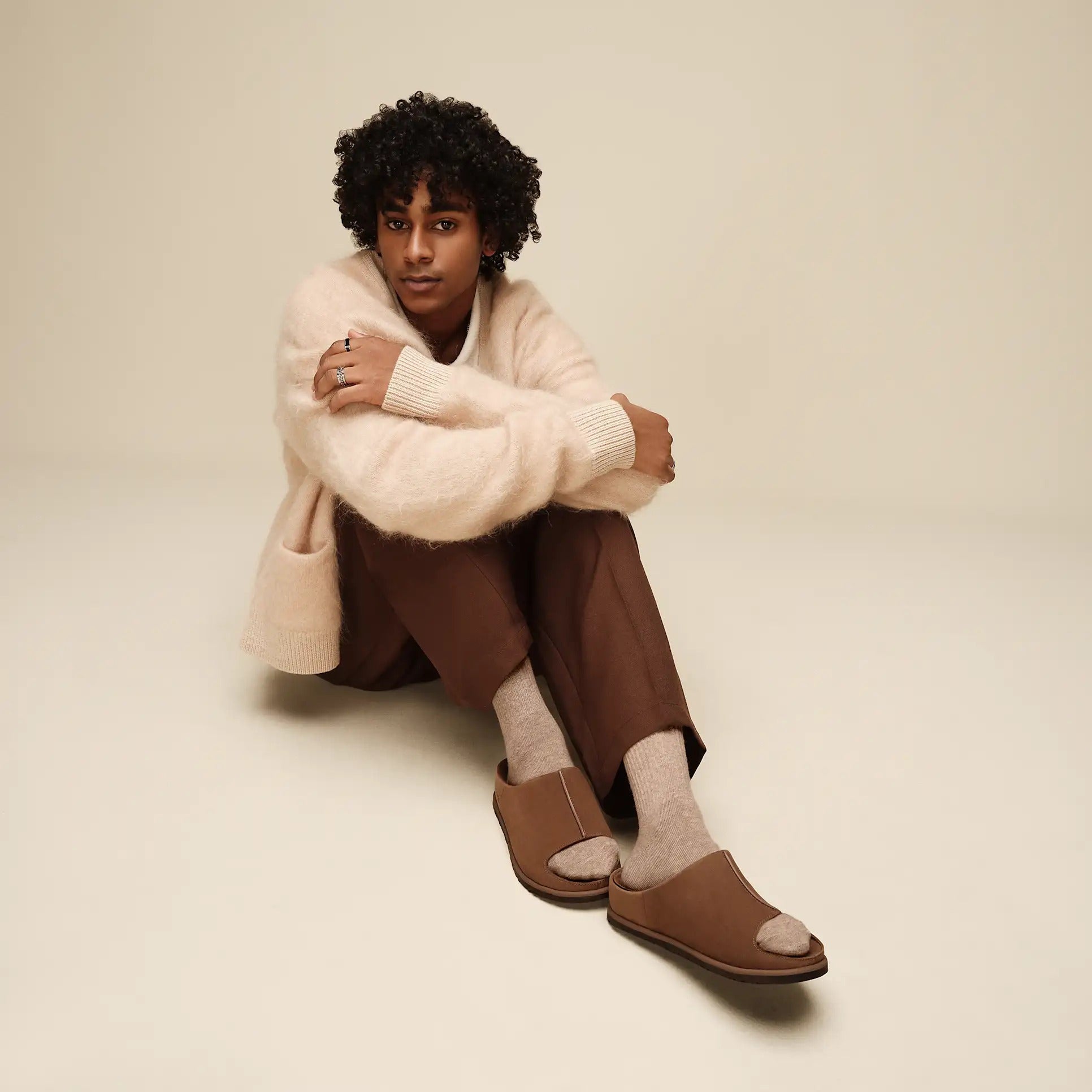 UGG Ciabatte Uomo Otzo Dark Chestnut