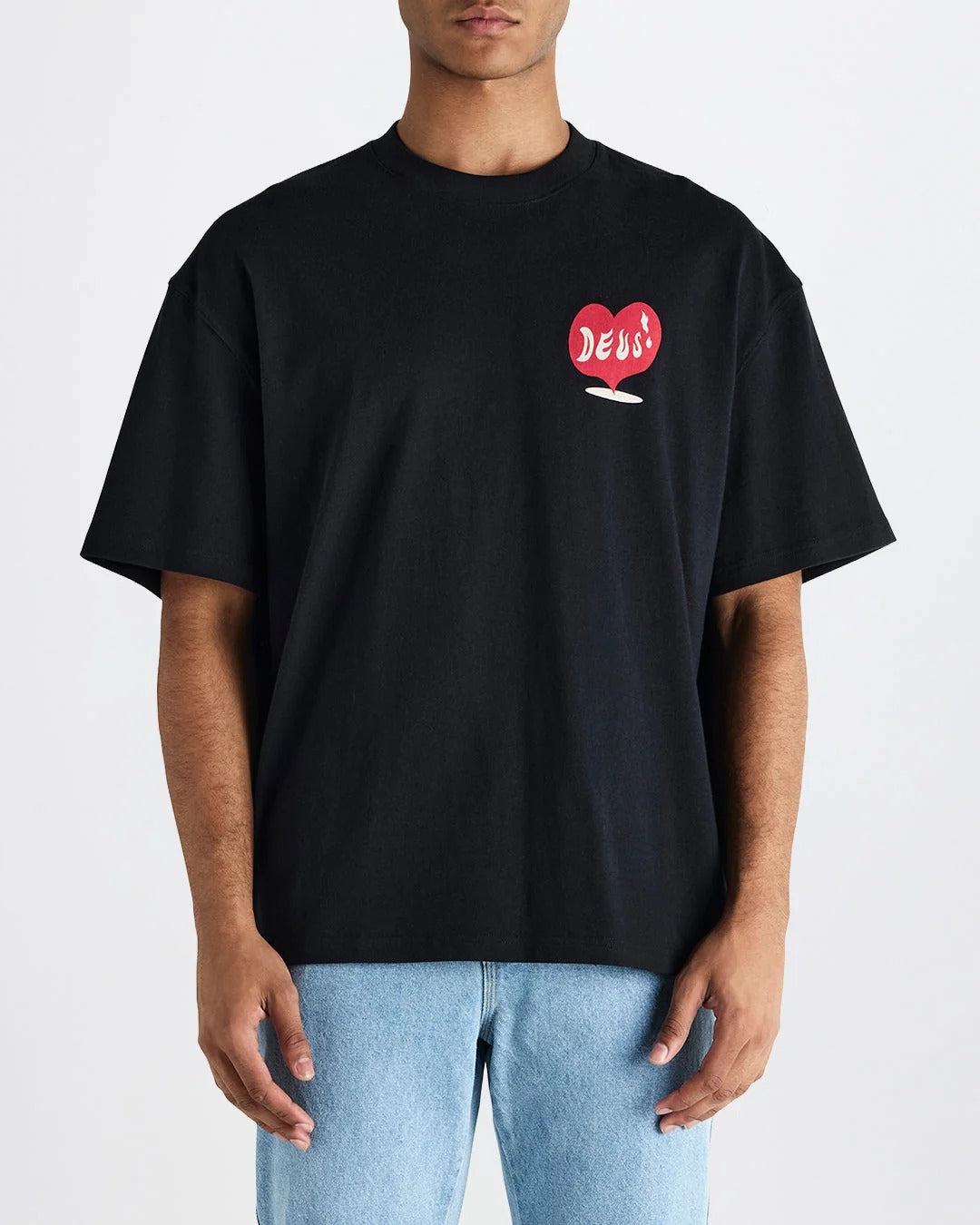 DEUS EX MACHINA Deep Cut OS Tee Black