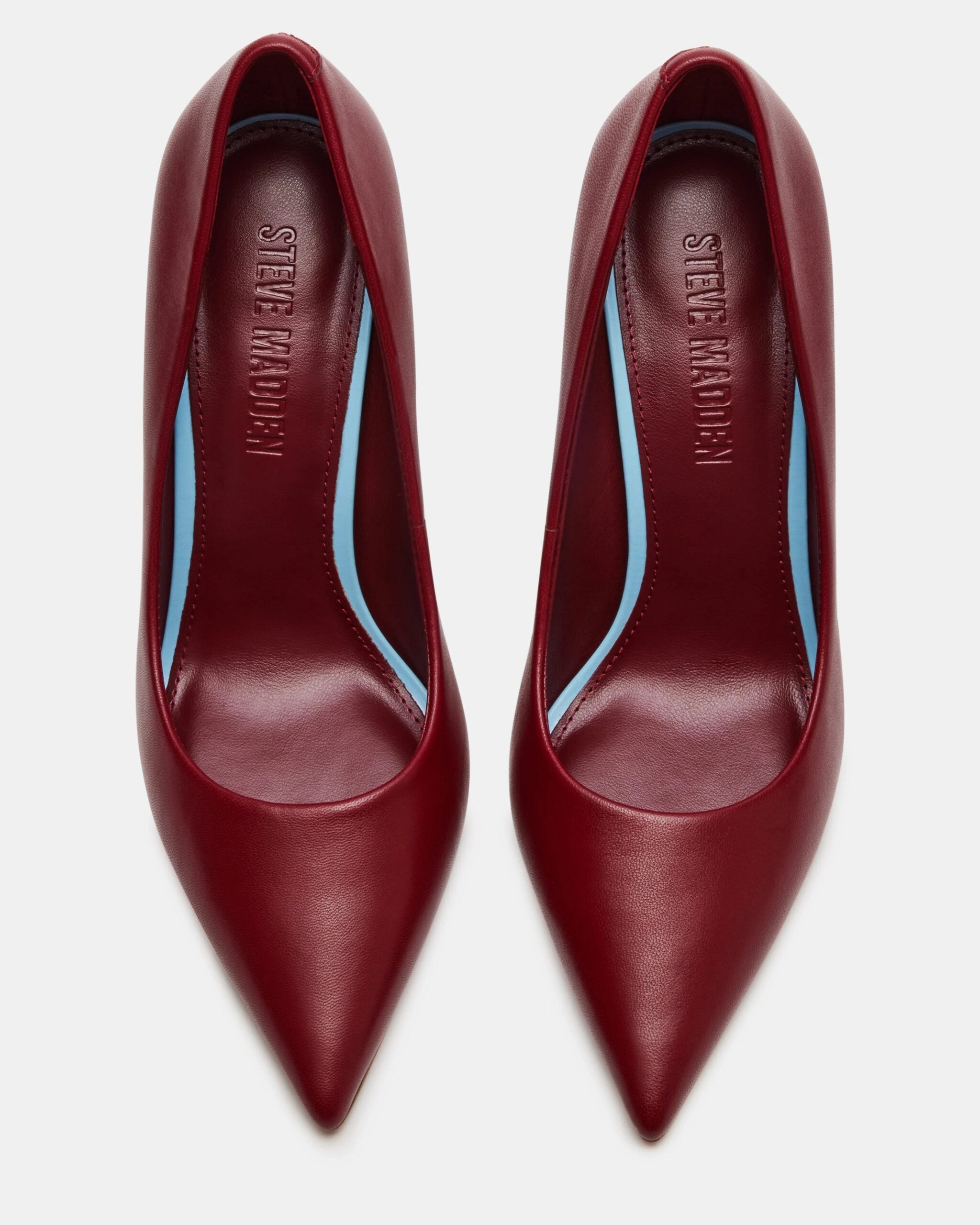 STEVE MADDEN Thrive décolleté pelle wine