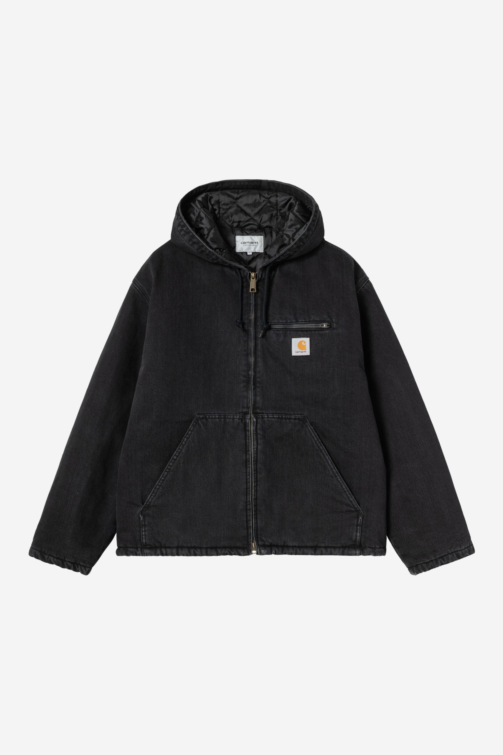 CARHARTT WIP Cleveland Jacket Black Stone Washed