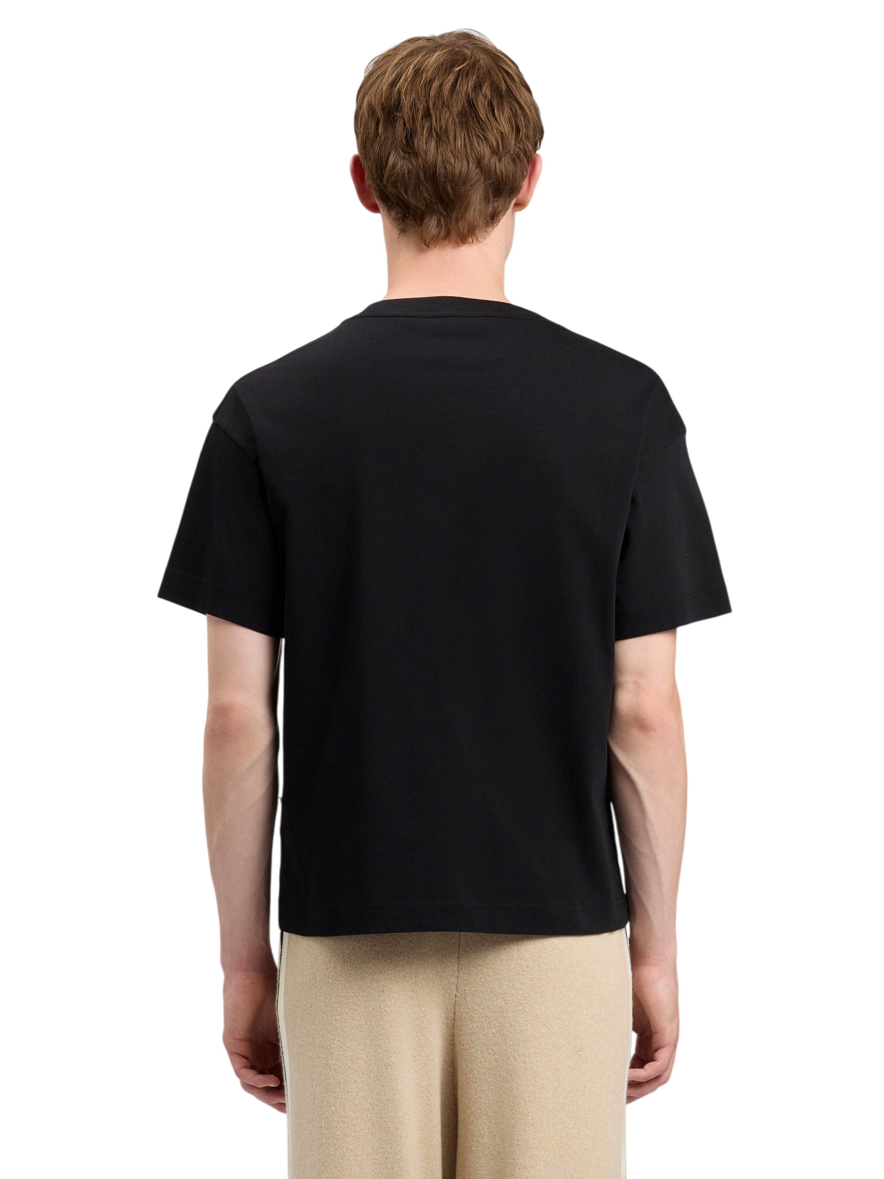 PALM ANGELS Bear T-Shirt Black Brown