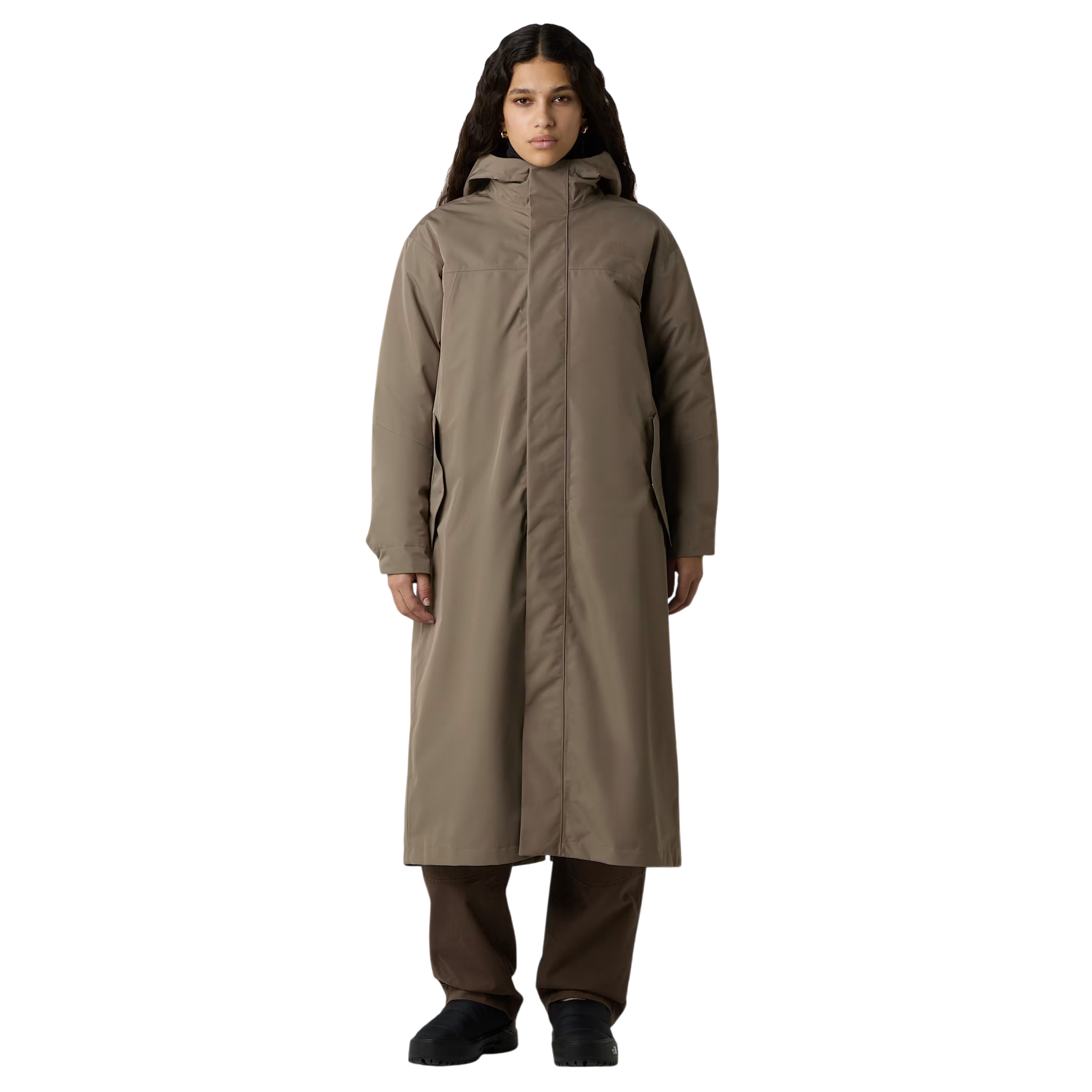 THE NORTH FACE Guscio parka Nukabira Rain da donna Mocha Brown