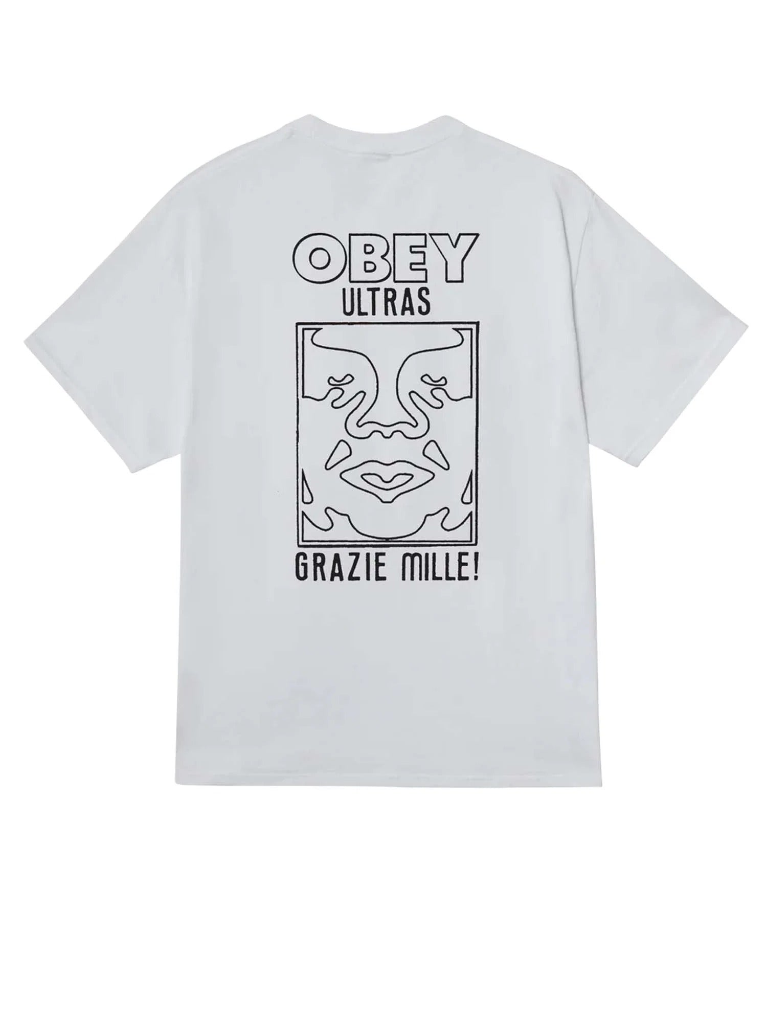 OBEY T-SHIRT Ultras White