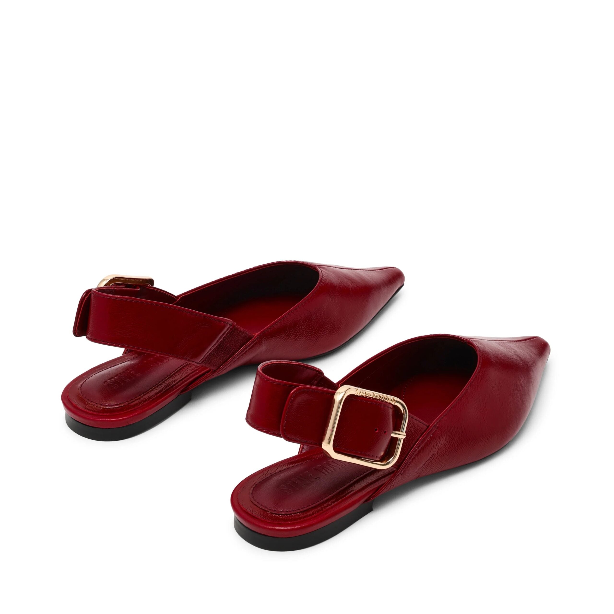 STEVE MADDEN Sianna sling back pelle wine