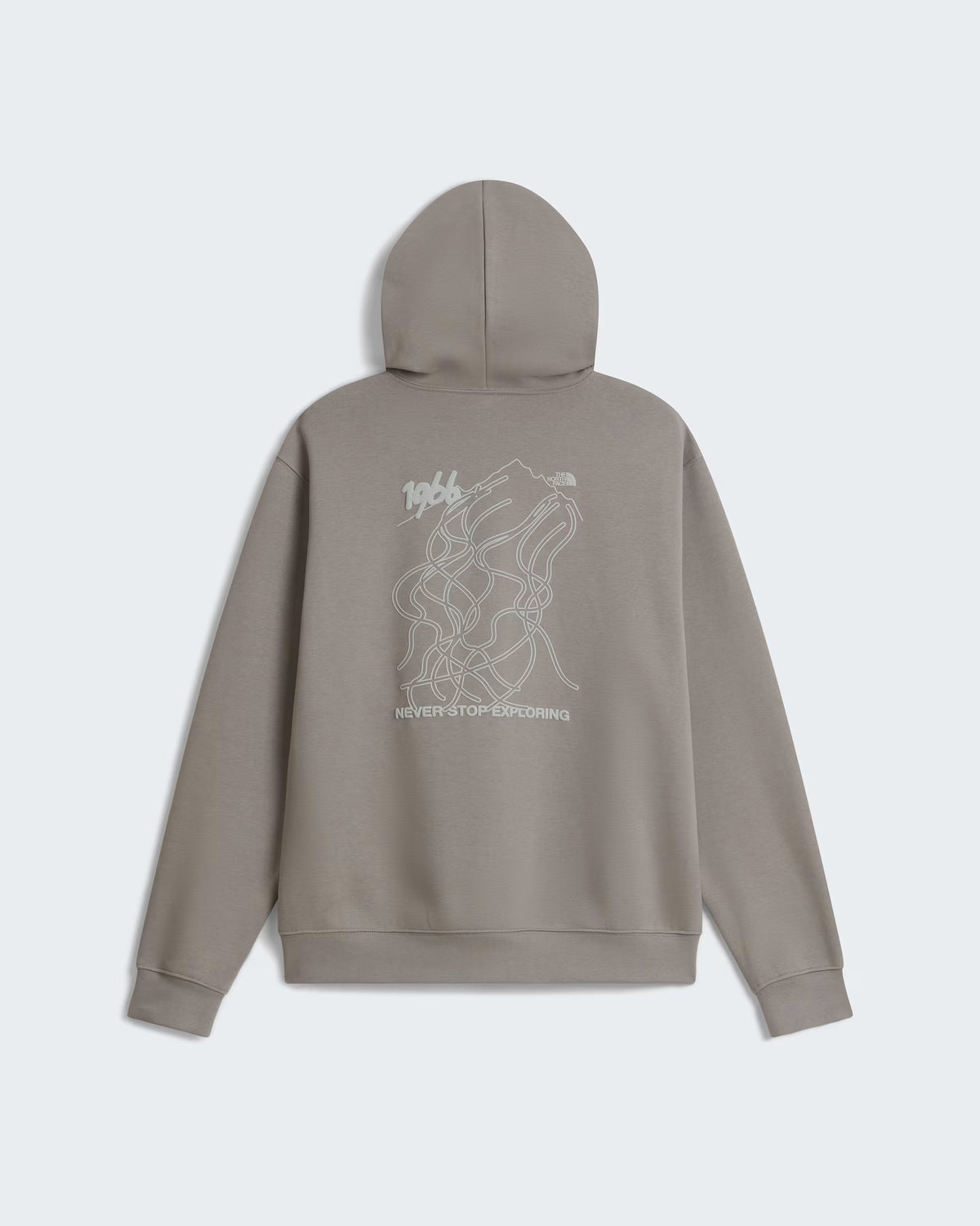 THE NORTH FACE Felpa con cappuccio NSE Slopes Relaxed Graphic Stone Slab
