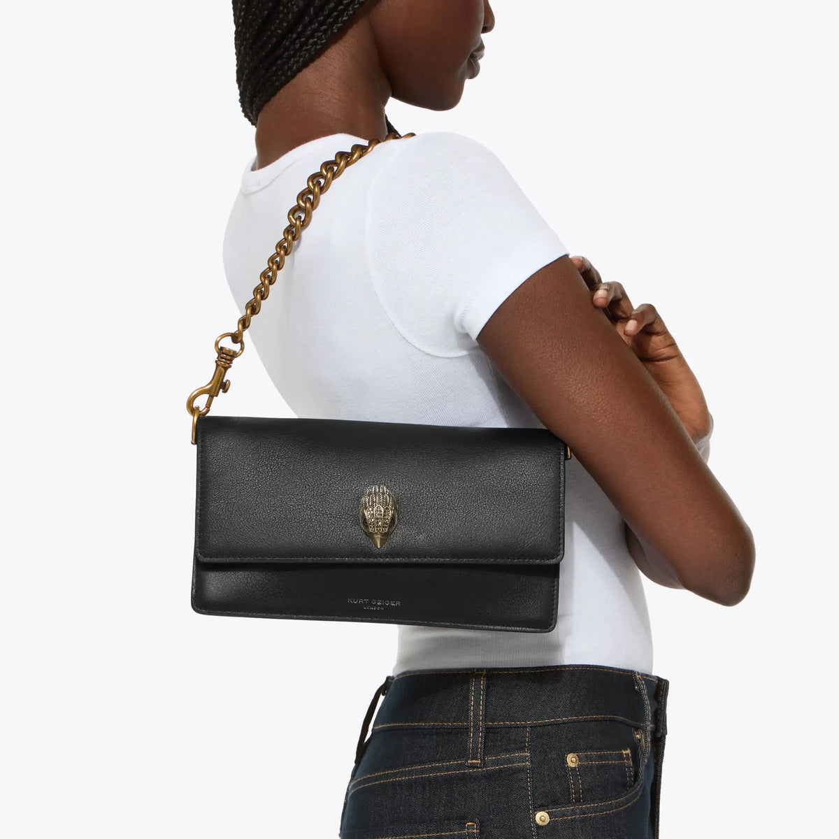 KURT GEIGER Sloane Soft Shoulder Bag