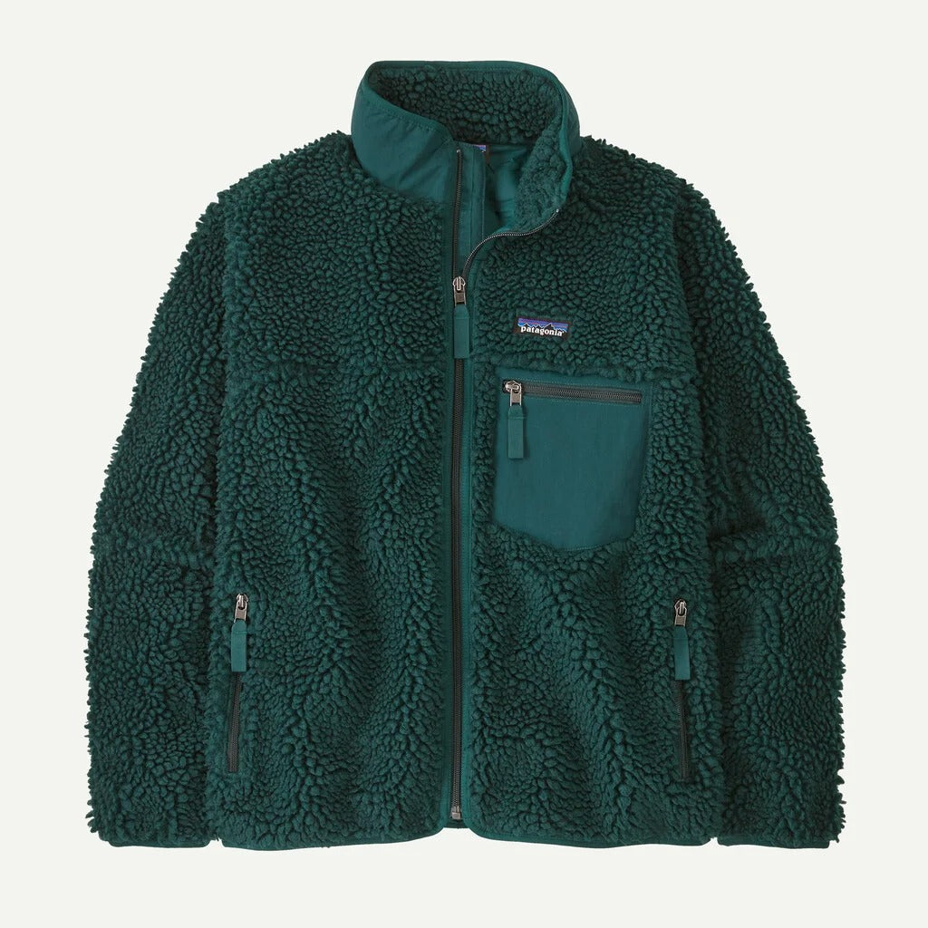 Giacca in pile Classic Retro-X® PATAGONIA da donna, verde cascata 