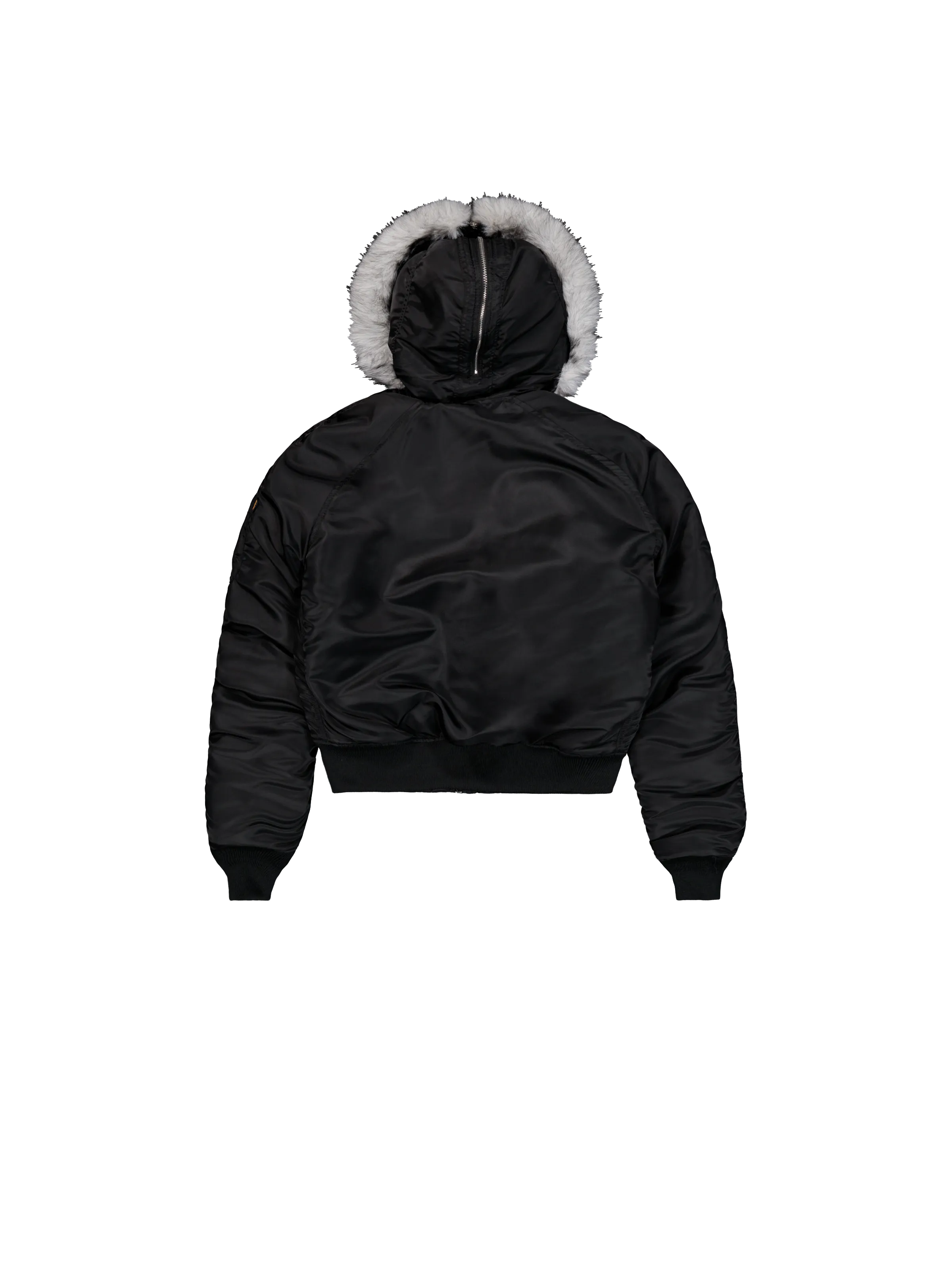 ALPHA INDUSTRIES N-2B Cropped Winter Jacket Women BLACK