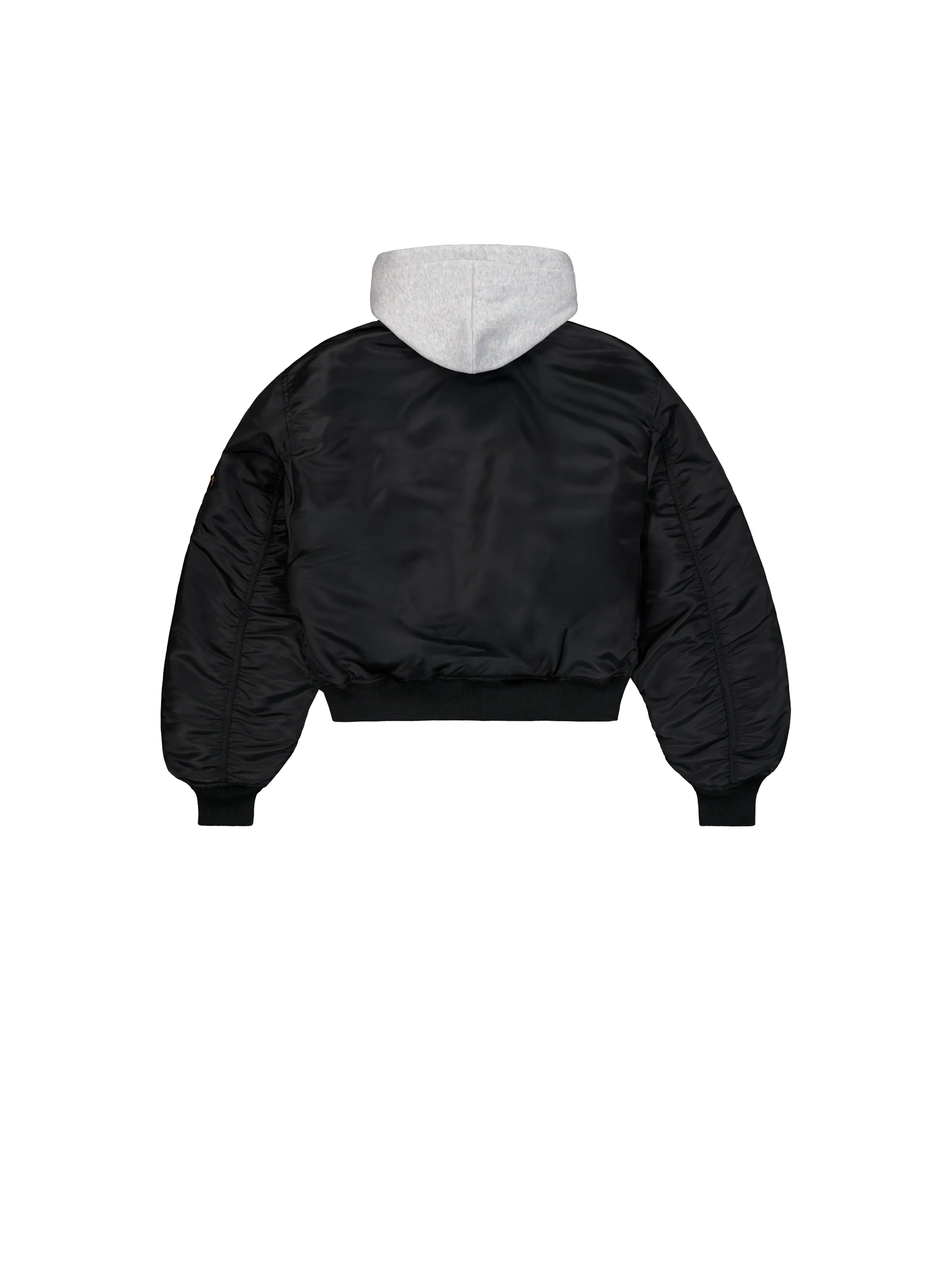 ALPHA INDUSTRIES CWU-45/P Hooded Bomber Jacket Women BLACK