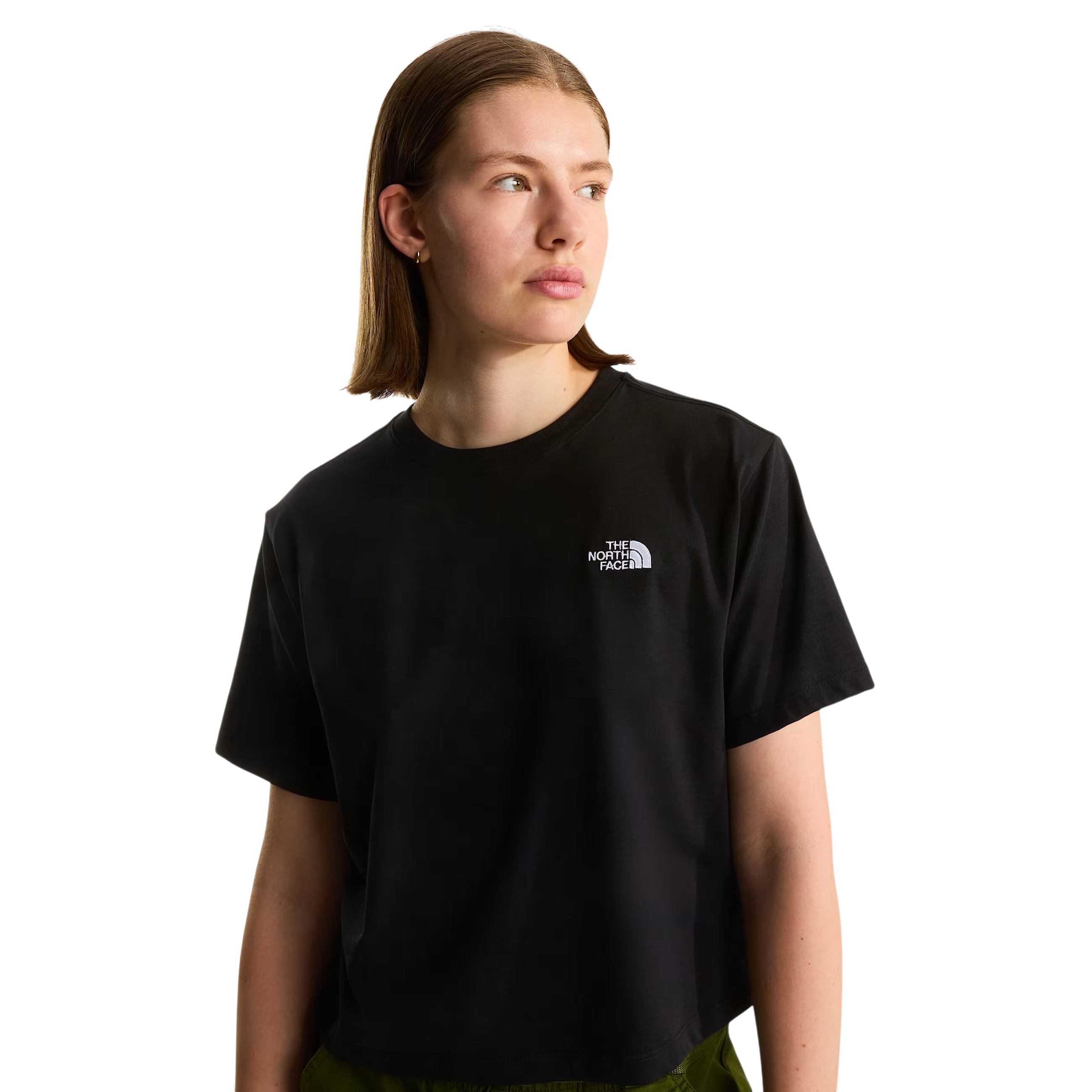 THE NORTH FACE T-shirt Evolution Simple Dome Cropped Relaxed da donna TNF Black