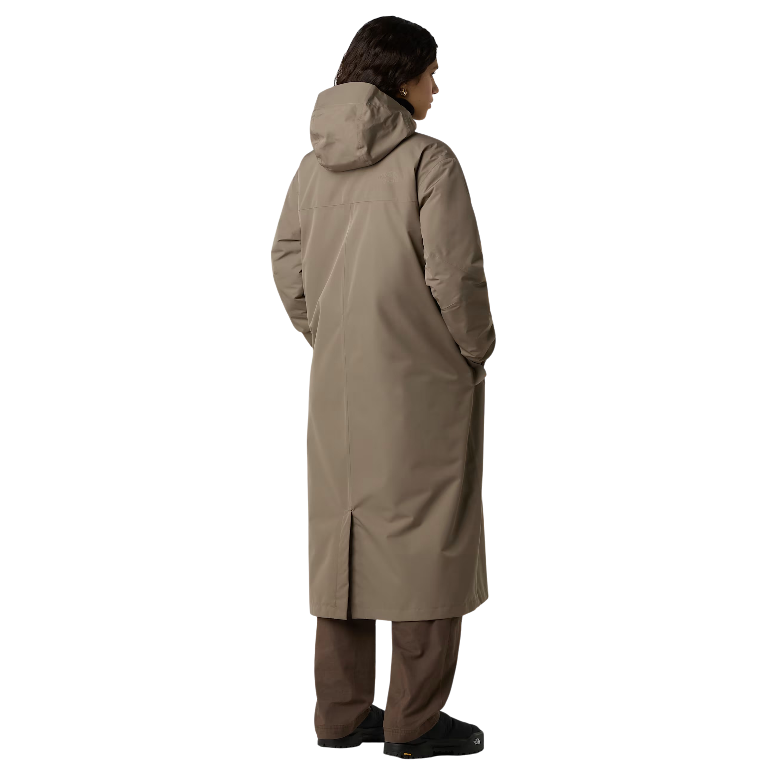 THE NORTH FACE Guscio parka Nukabira Rain da donna Mocha Brown