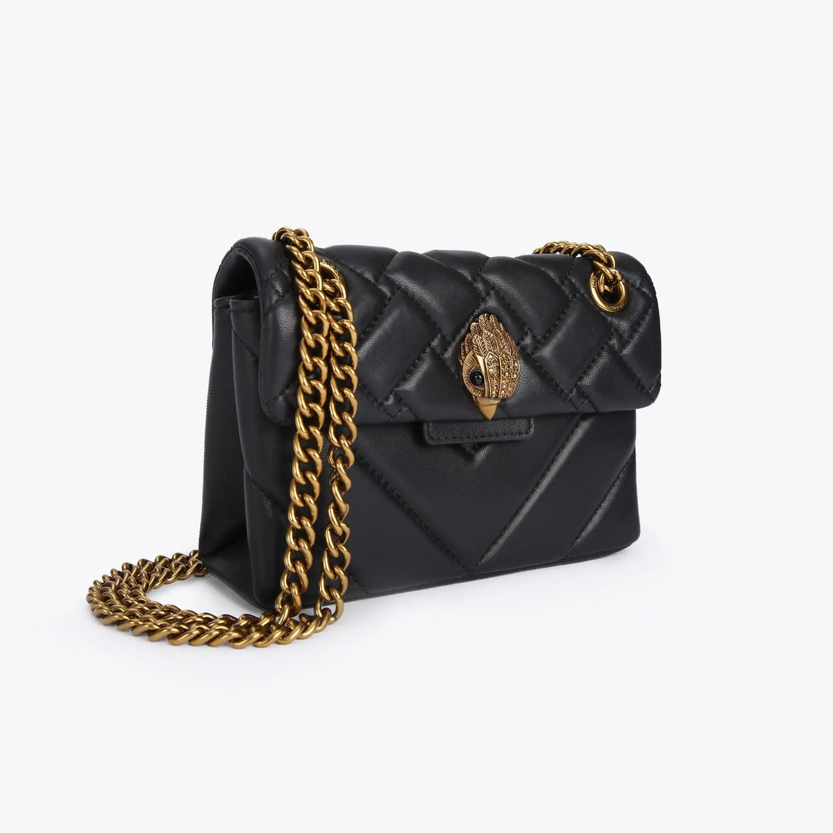 KURT GEIGER Mini Kensington Black Gold