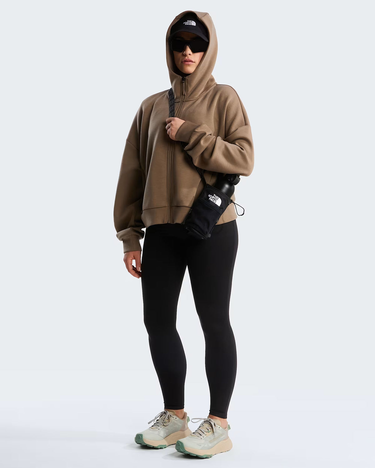 THE NORTH FACE Felpa con cappuccio Jaida Garnet