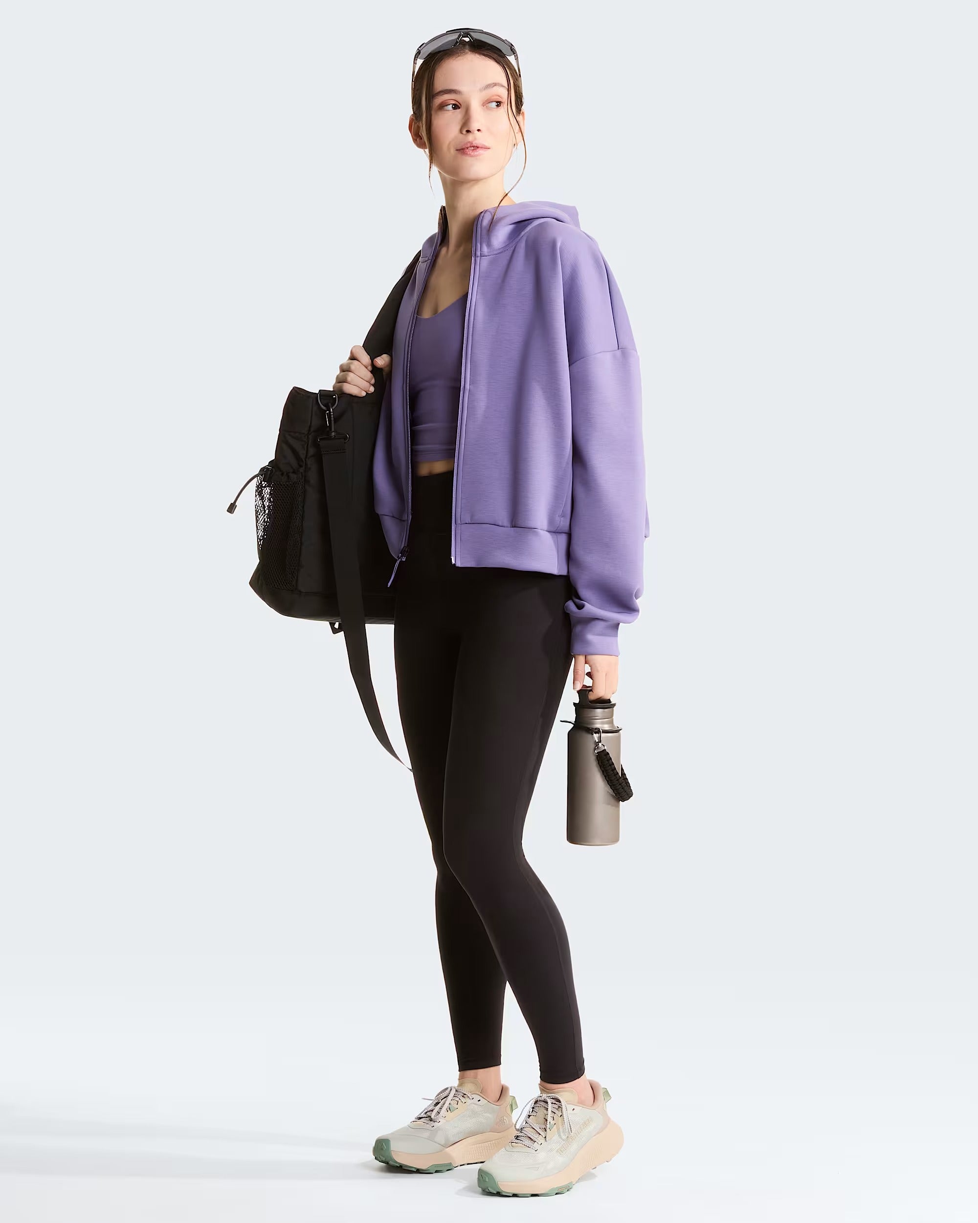 THE NORTH FACE Felpa con cappuccio Jaida Grounded Plum
