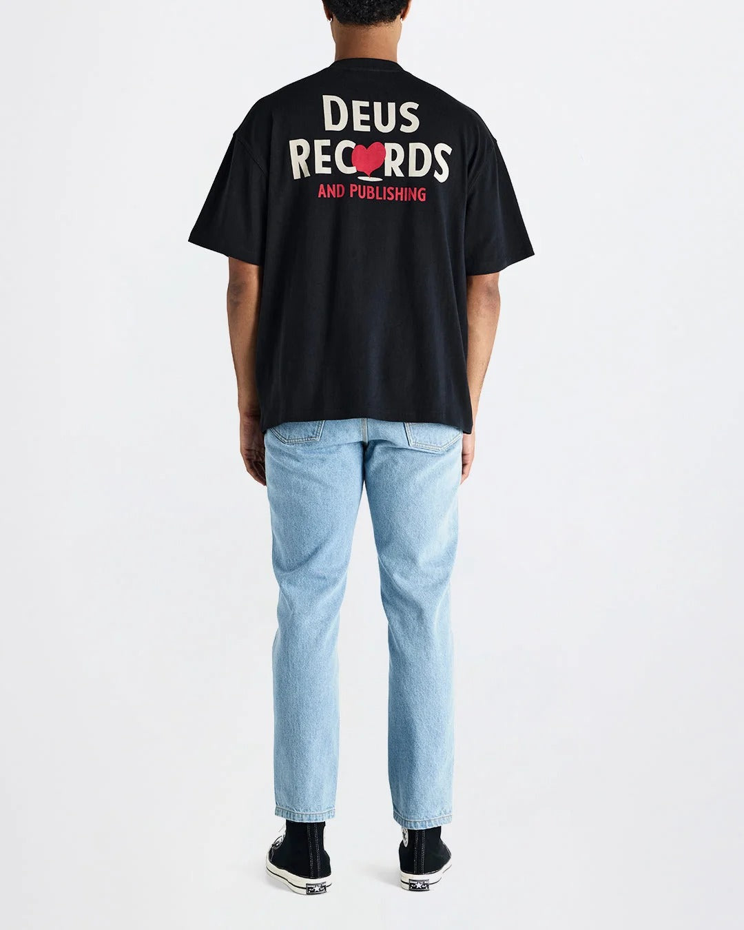 DEUS EX MACHINA Deep Cut OS Tee Black