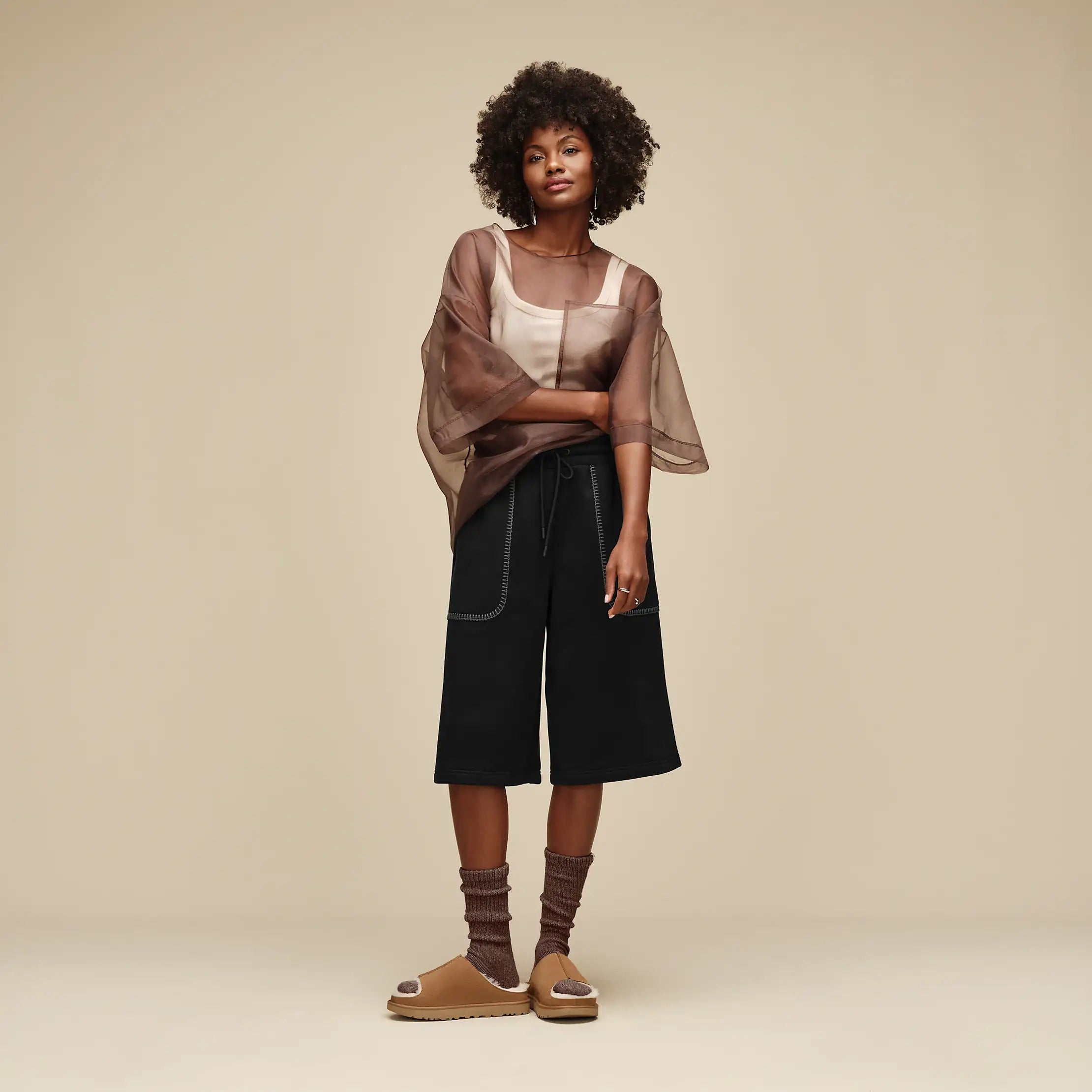 UGG Calzettoni  Tyla Slouchy Crew II Sock Allspice