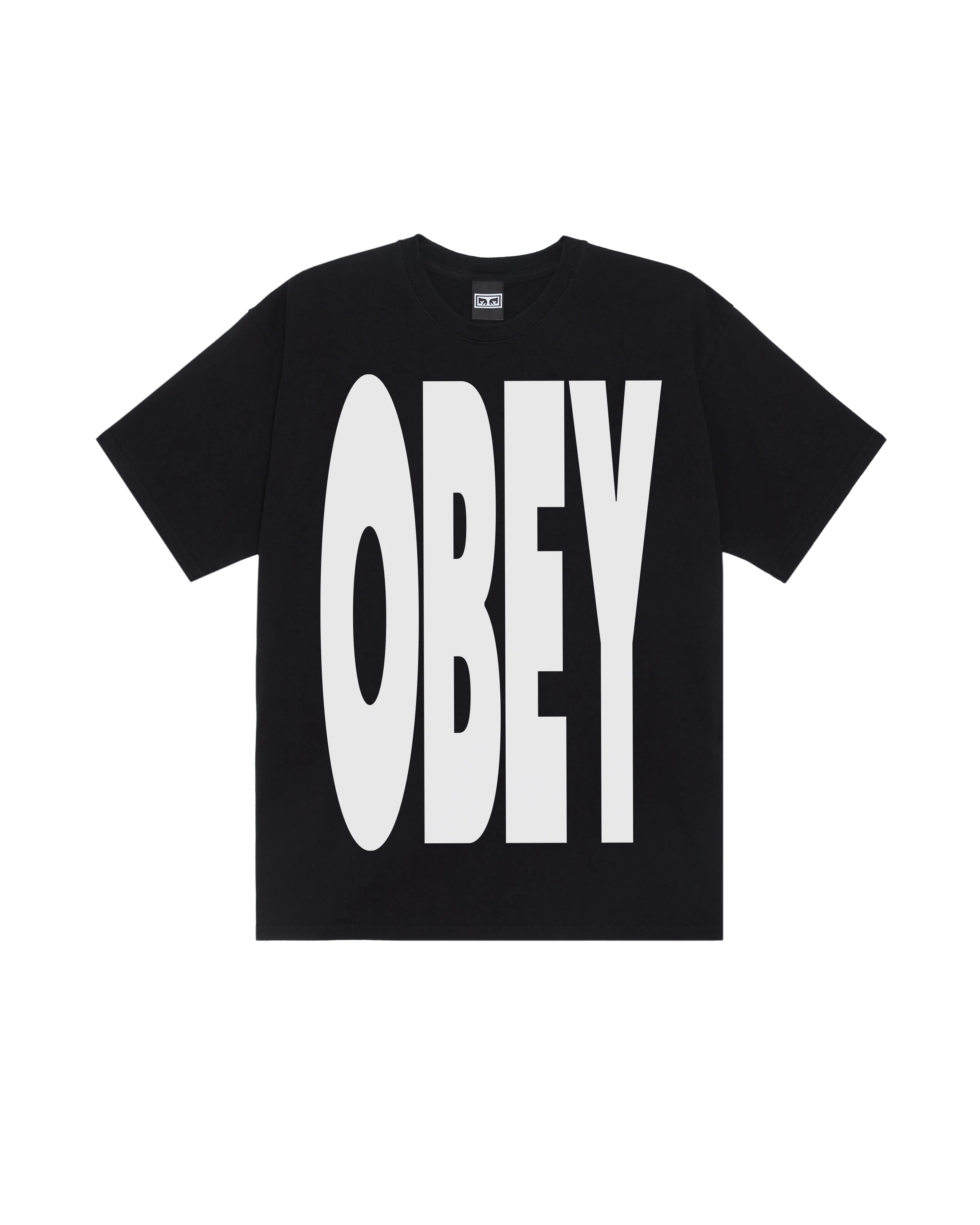 OBEY EXTENDED OVERSIZED T-SHIRT Black