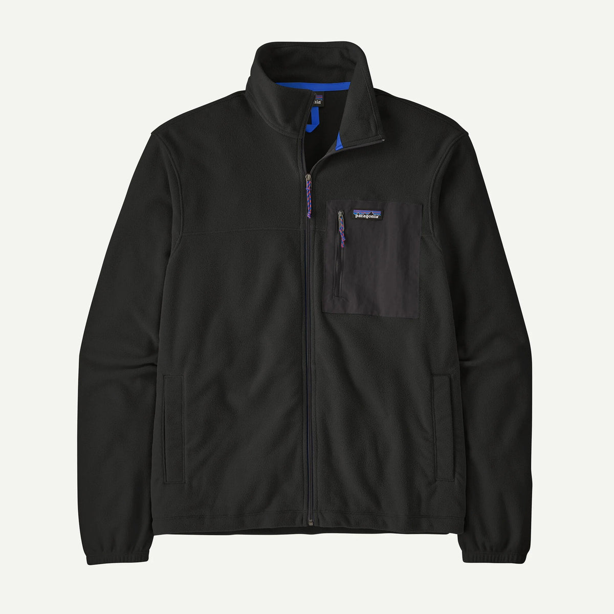 PATAGONIA Men's Micro D® Fleece Patch Pocket Jacket Black