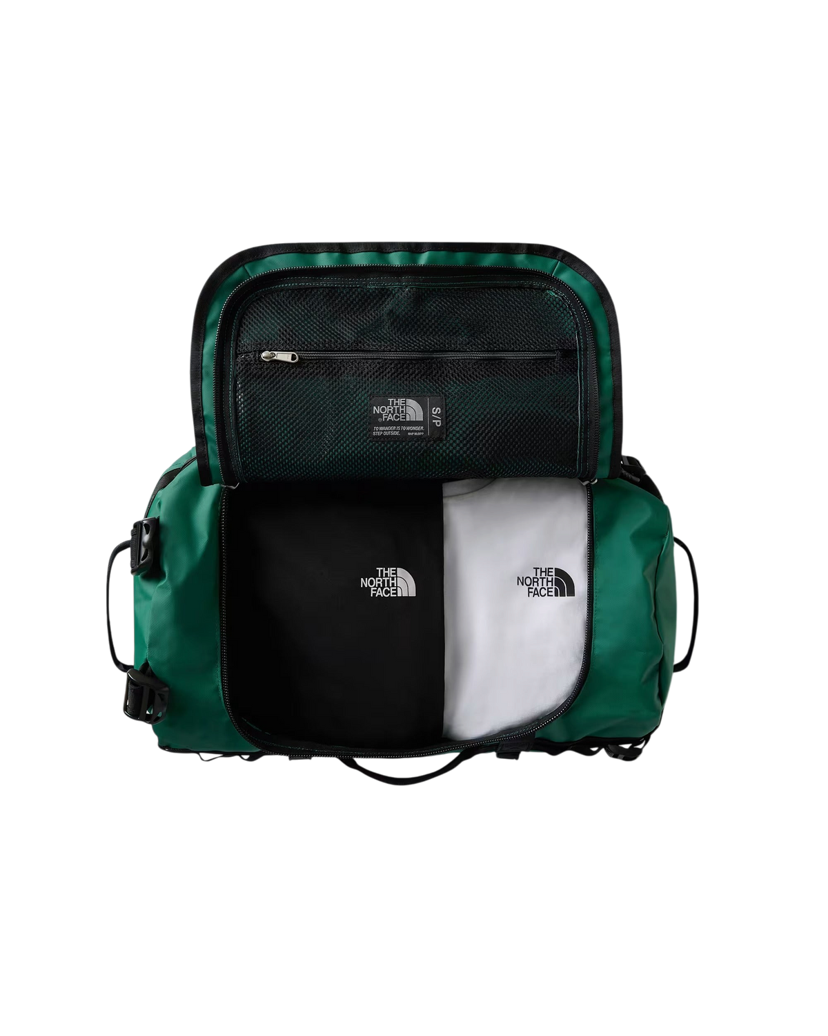 THE NORTH FACE Borsone Base Camp Duffel 50L - S Evergreen-TNF Black
