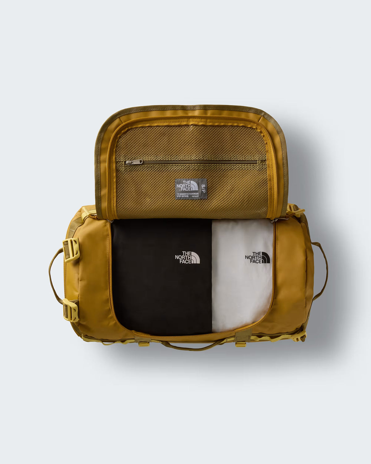 THE NORTH FACE Borsone Base Camp Duffel 50L - S Golden Tan-Cedar-Honeyed Sand