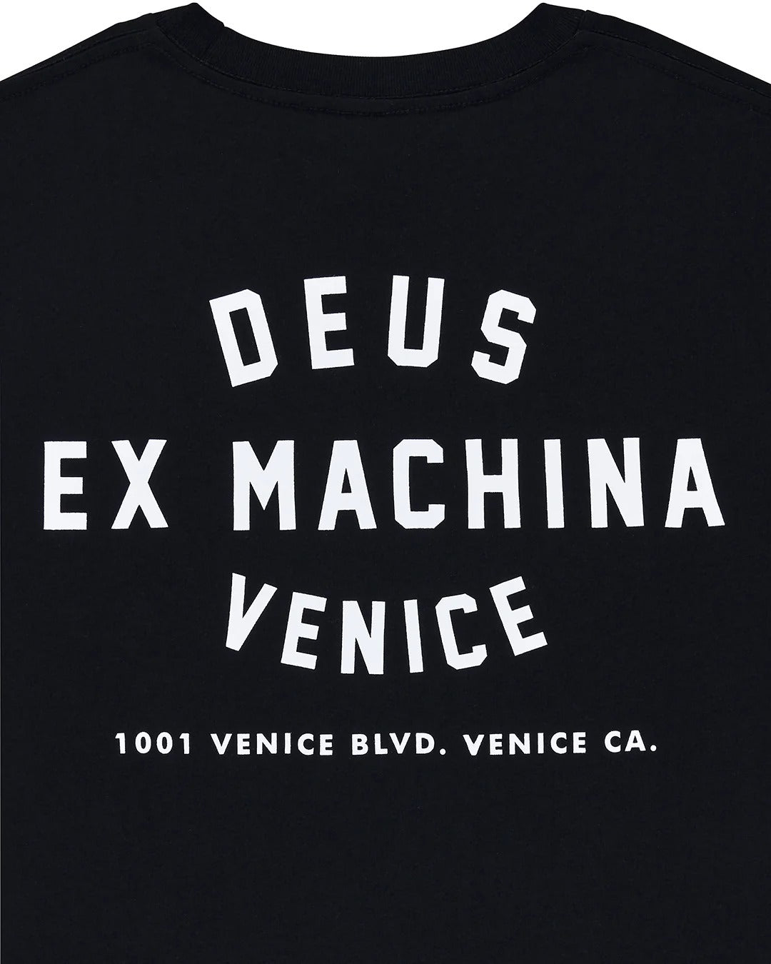 DEUS EX MACHINA Venice Skull Tee Black