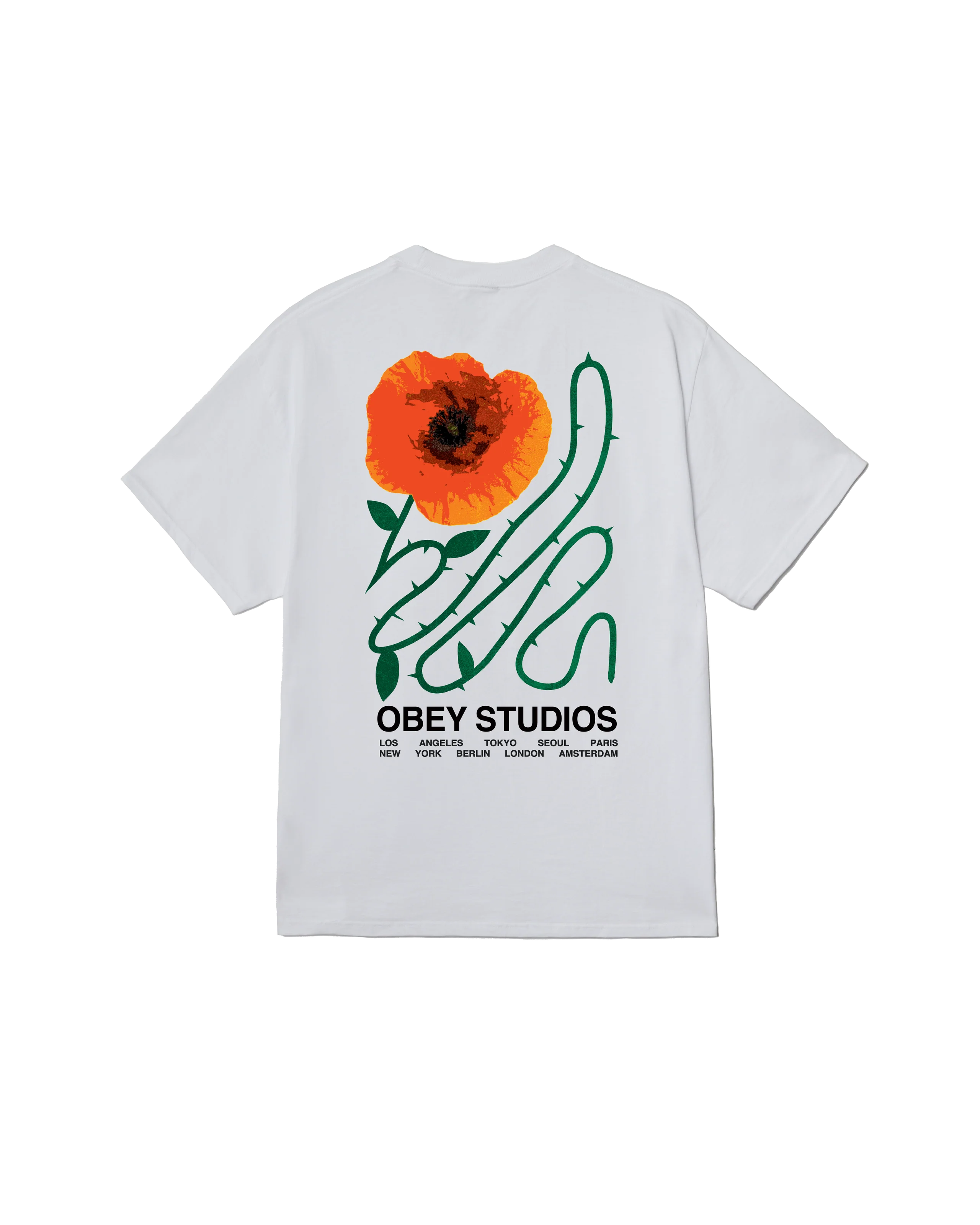OBEY T-Shirt Moves Of Life White