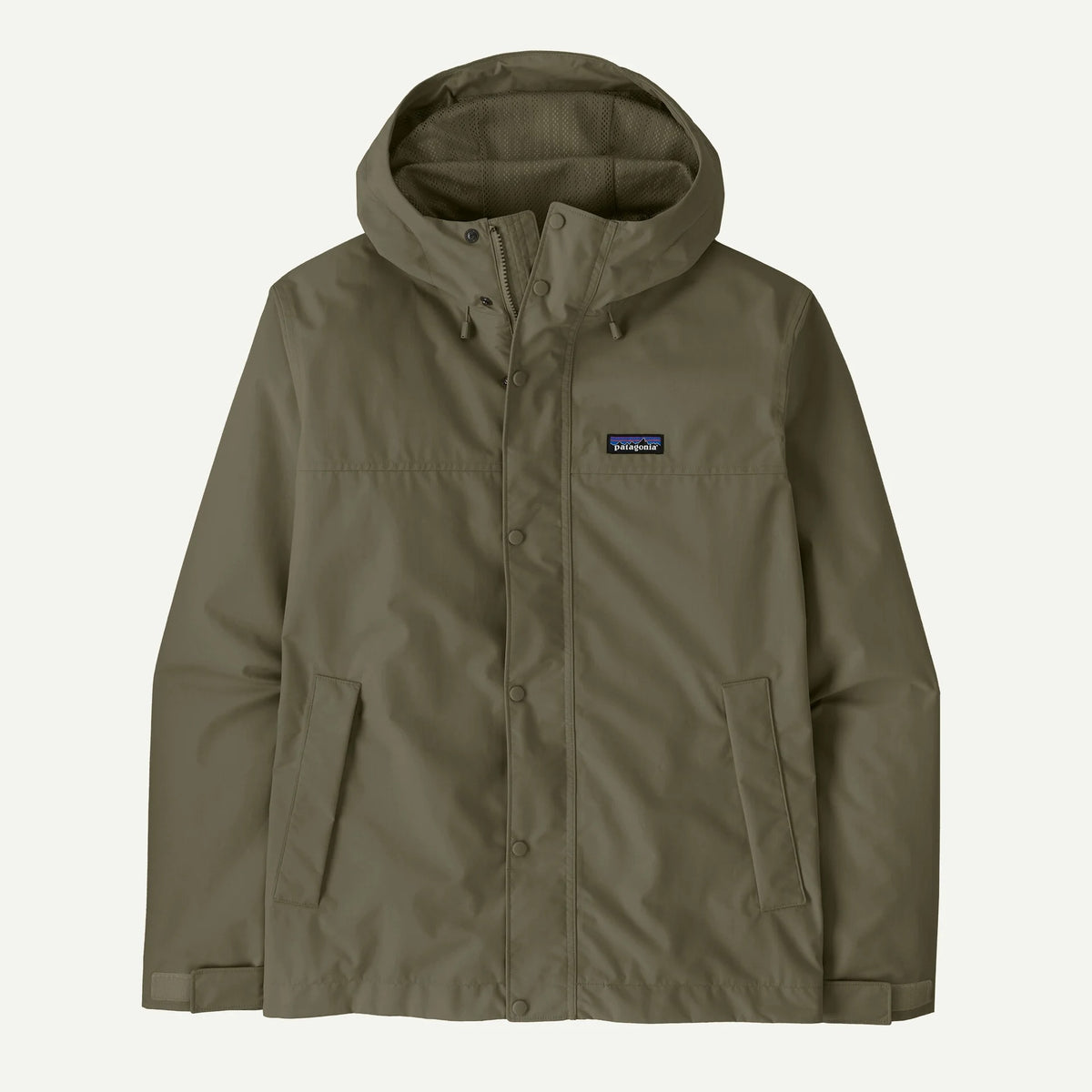 PATAGONIA Men's Outdoor Everyday Rain Jacket Basin Green