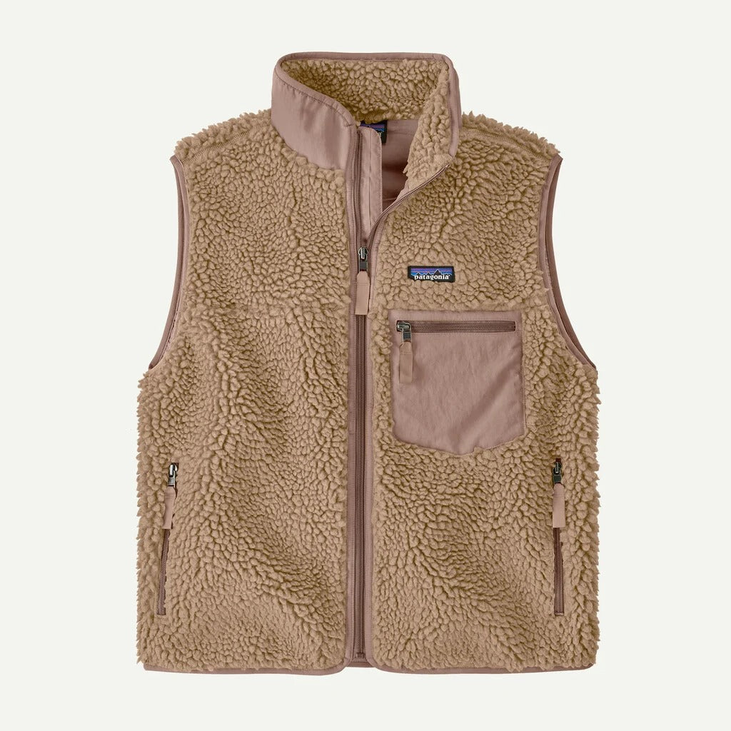 PATAGONIA Women's Classic Retro-X® Fleece Vest Oar Tan