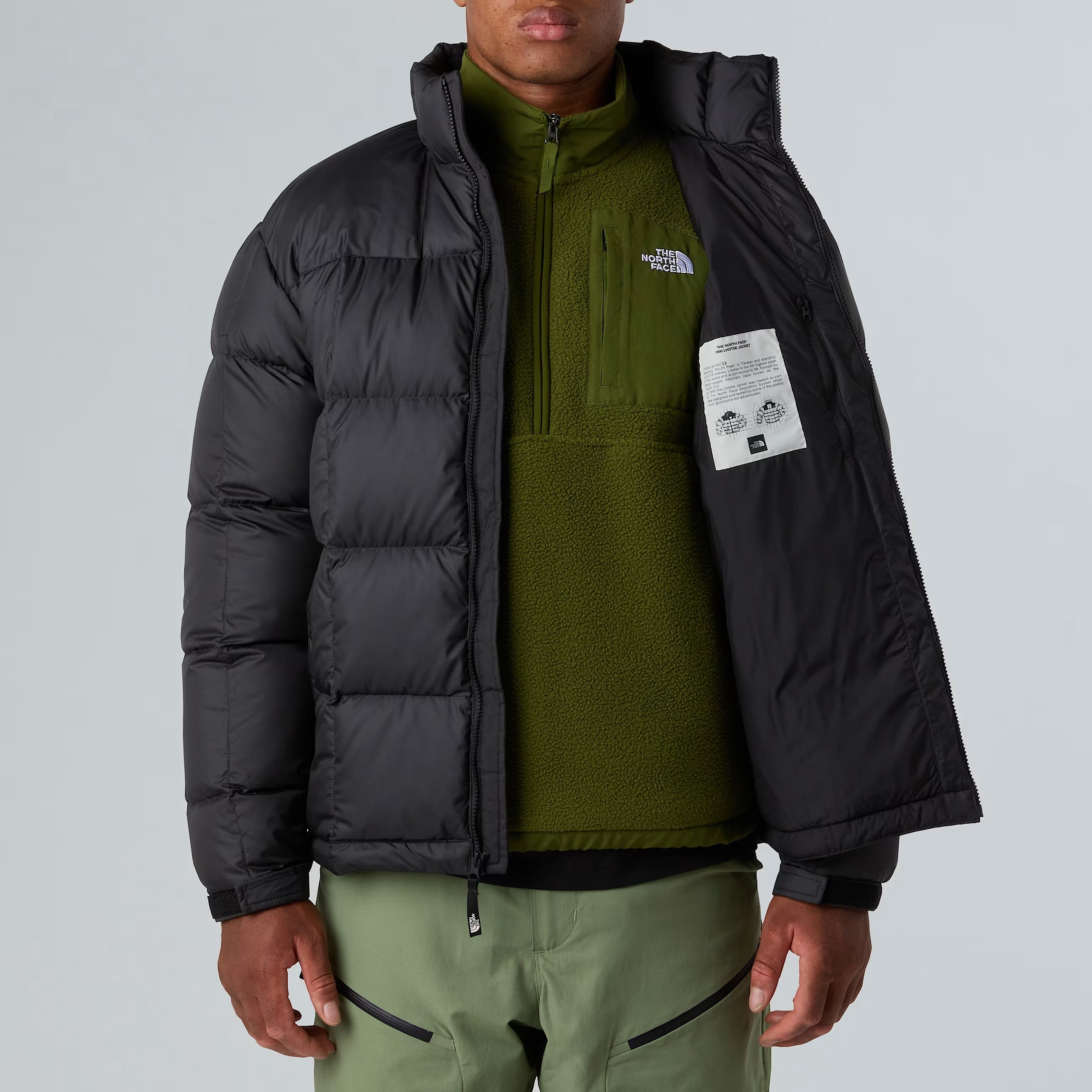 THE NORTH FACE Giacca in piumino Lhotse da uomo  Black