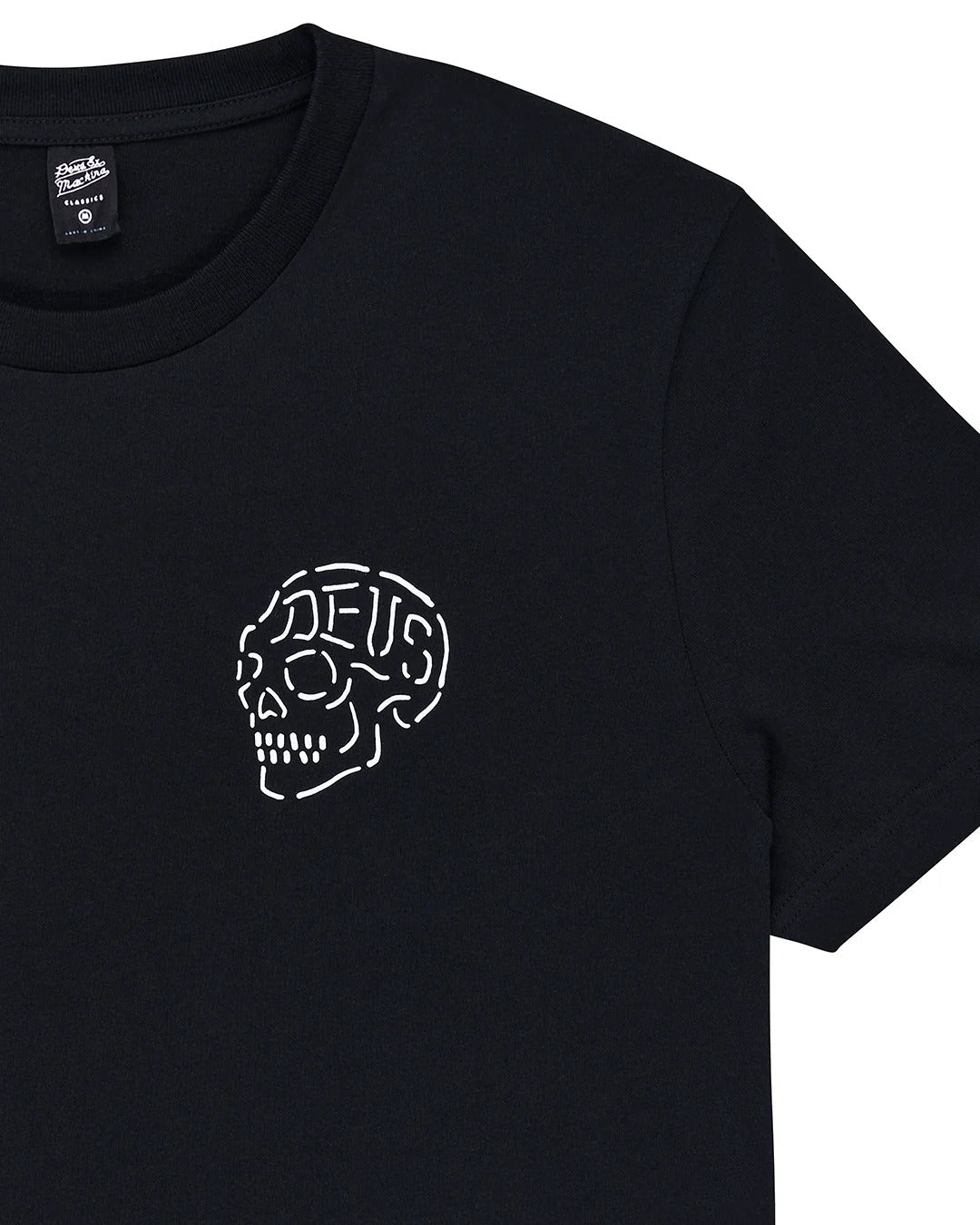 DEUS EX MACHINA Venice Skull Tee Black