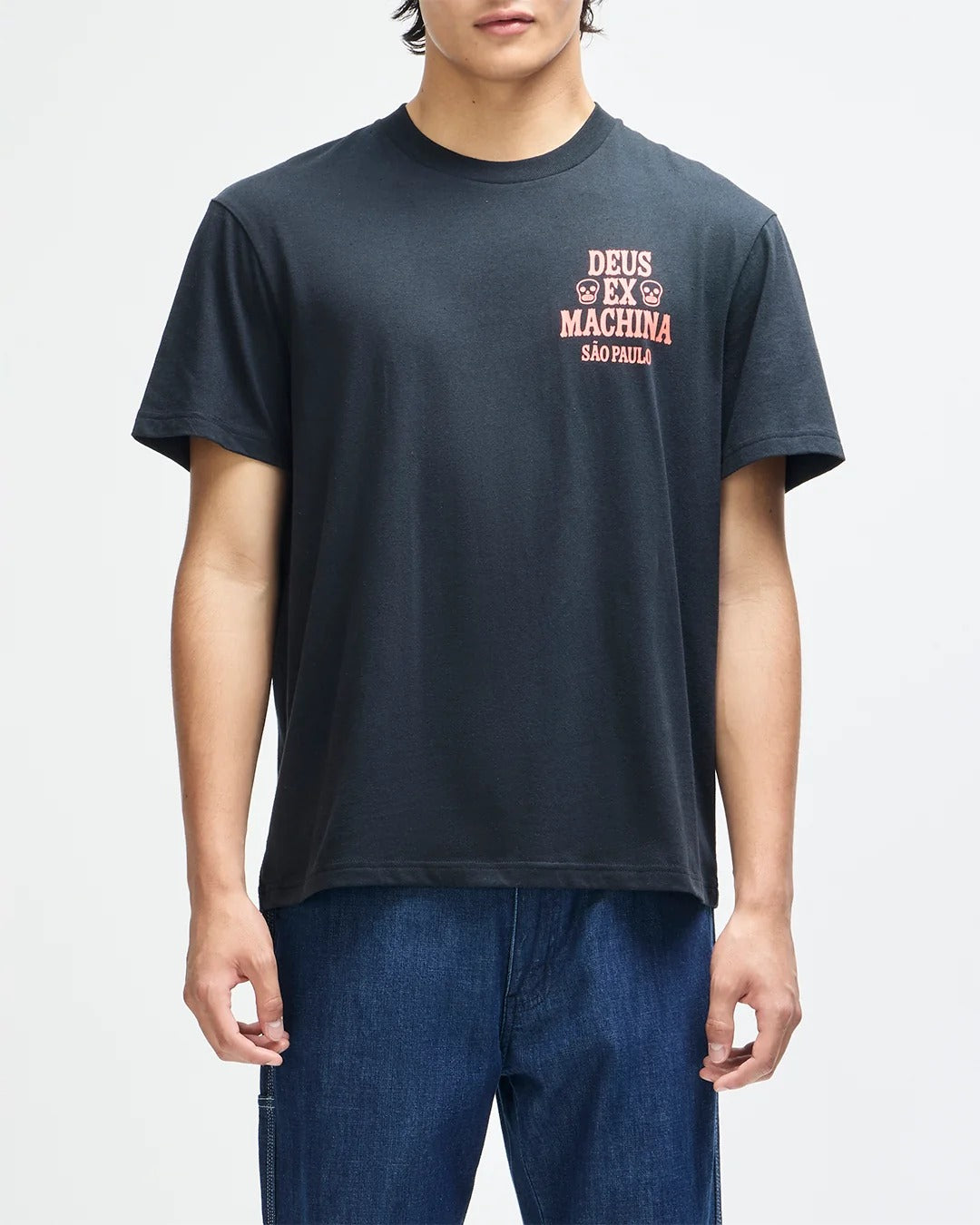 DEUS EX MACHINA Sao Paulo Ceramic Tee Black