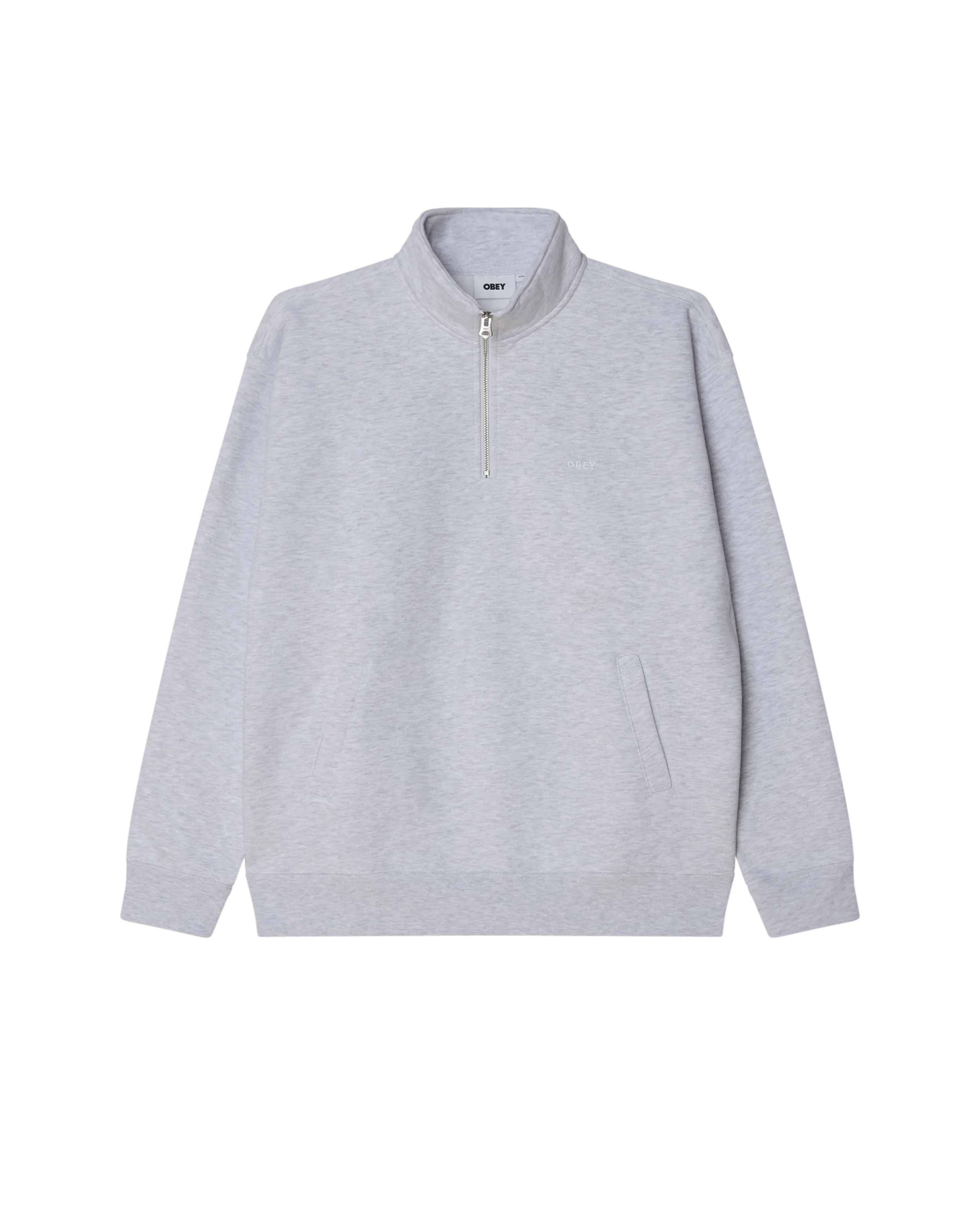 OBEY EST. WORKS BOLD MOCKNECK Ash Grey