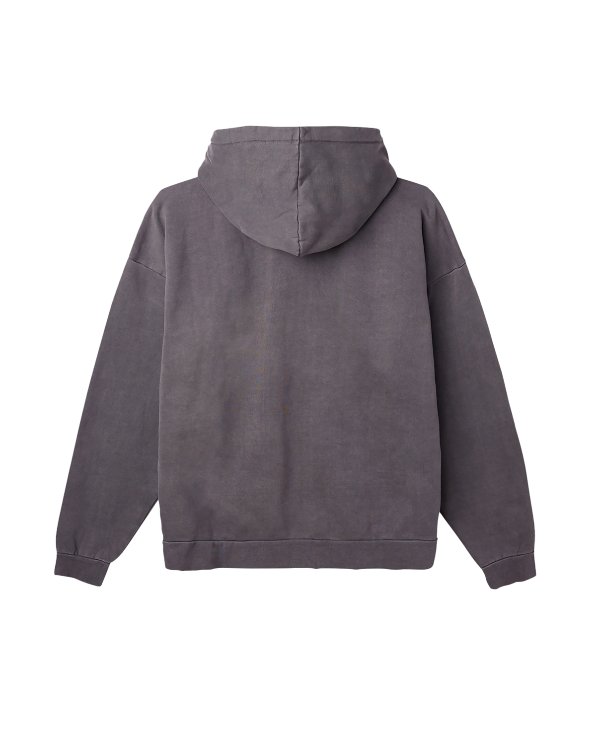 OBEY LOWERCASE PIGMENT ZIP HOOD Pigment Digital Black