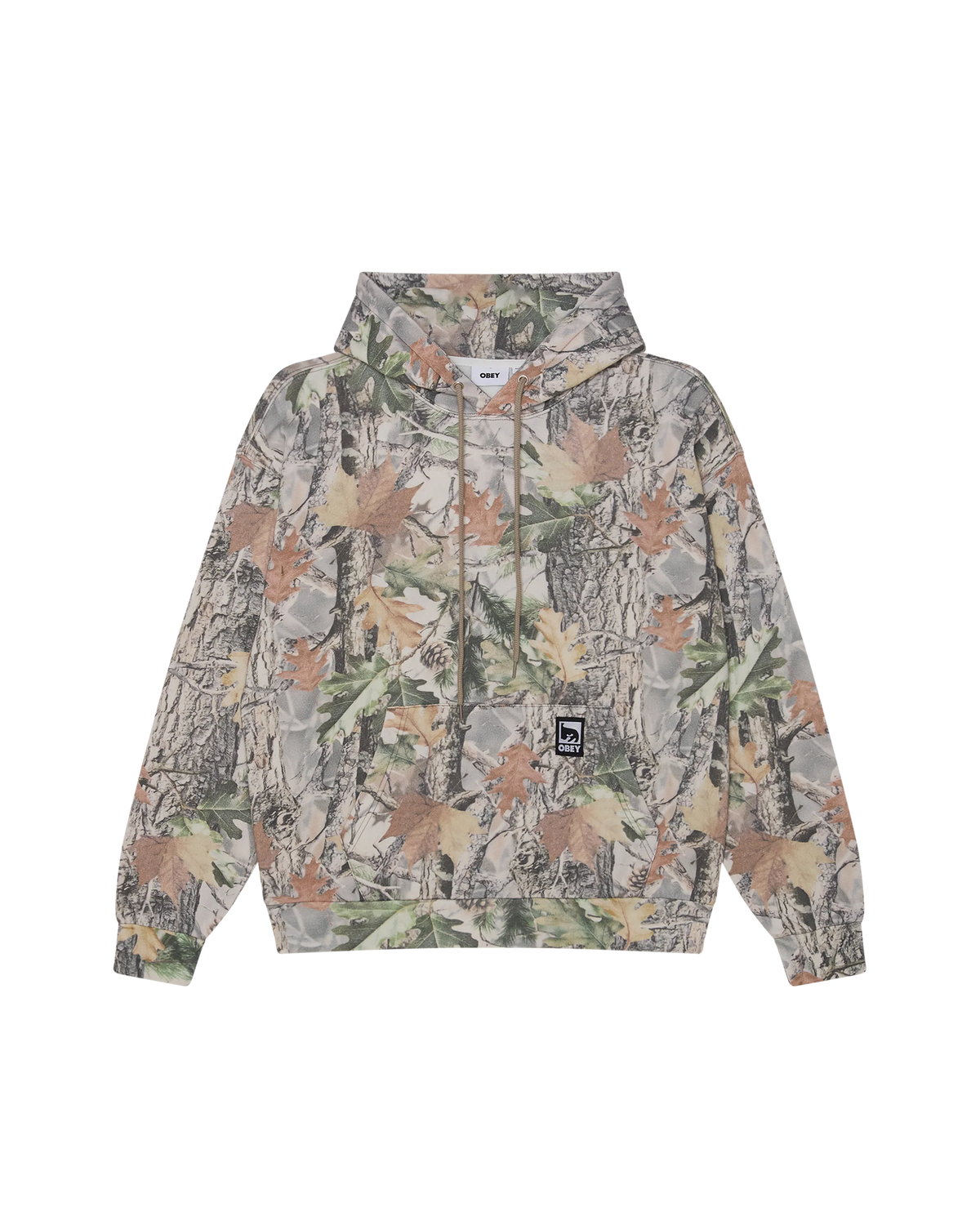 OBEY POST PULLOVER Dusty Vintage Wood Camo