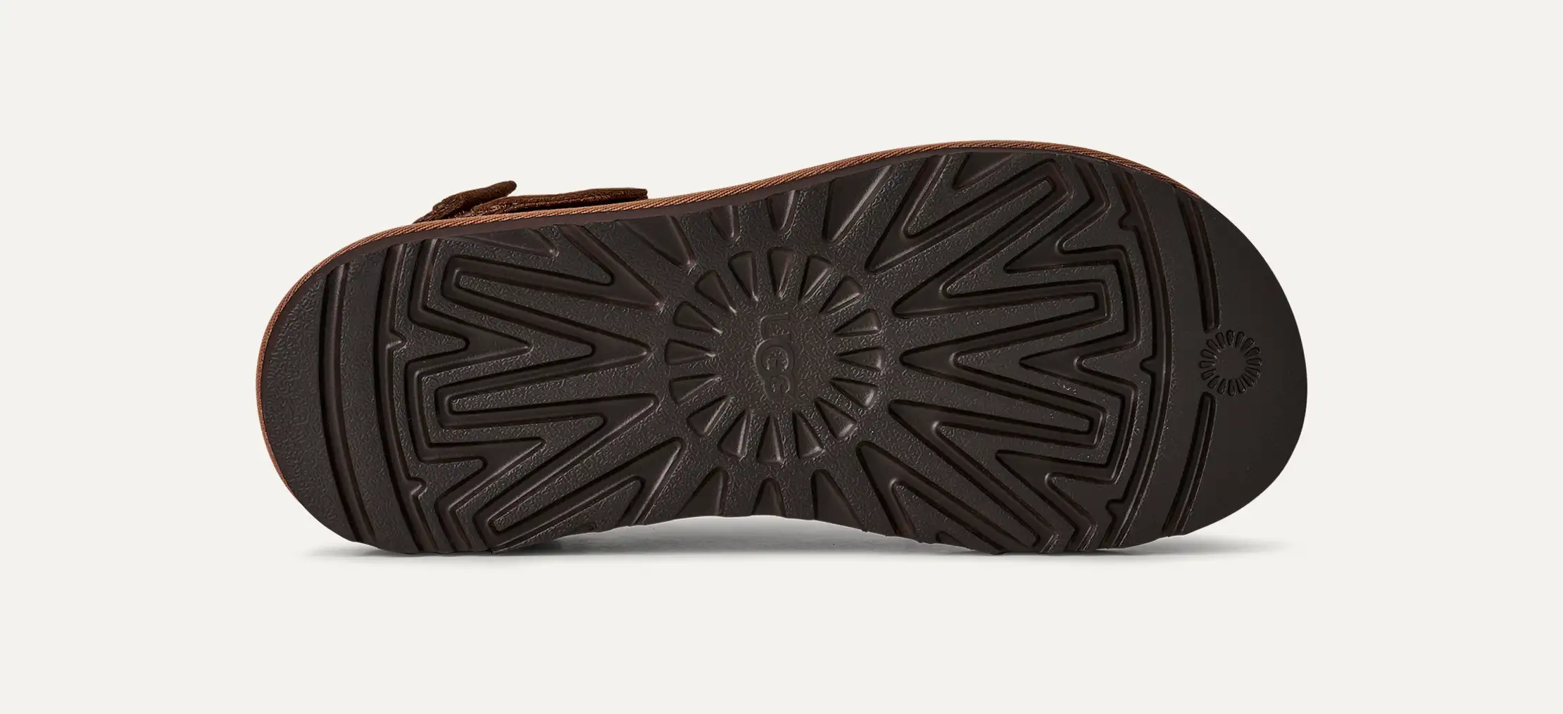UGG Sabot Uomo Goldencoast II Nubuck Dark Chestnut