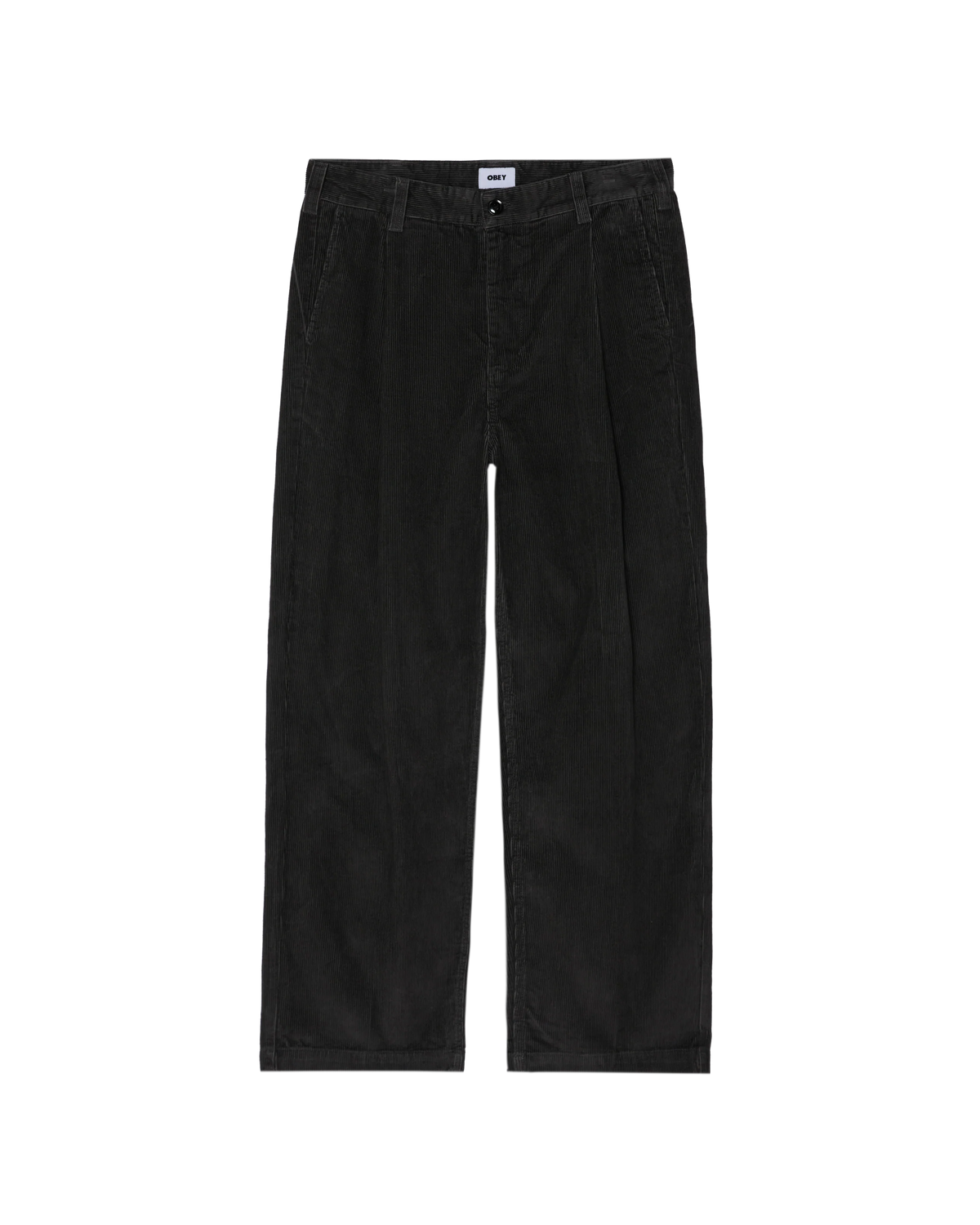 OBEY DEAN FADED WASH CORD PANT Moonless Nigh Faded Wash
