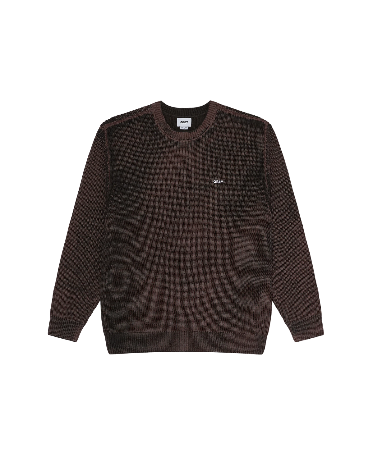 OBEY SPRAY EFFECT SWEATER Morel Multi