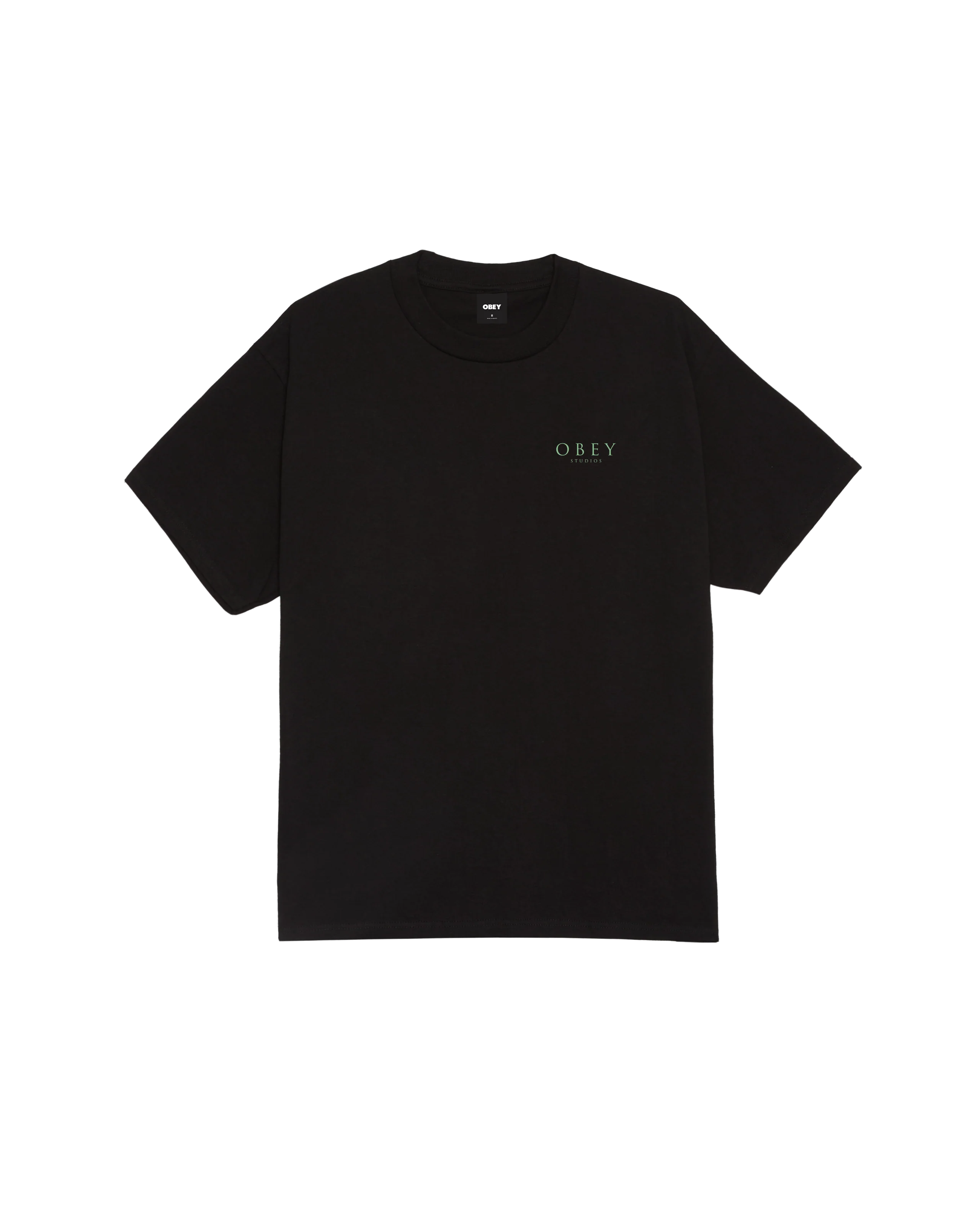OBEY FLORES ROBUS CLASSIC T-SHIRT Black