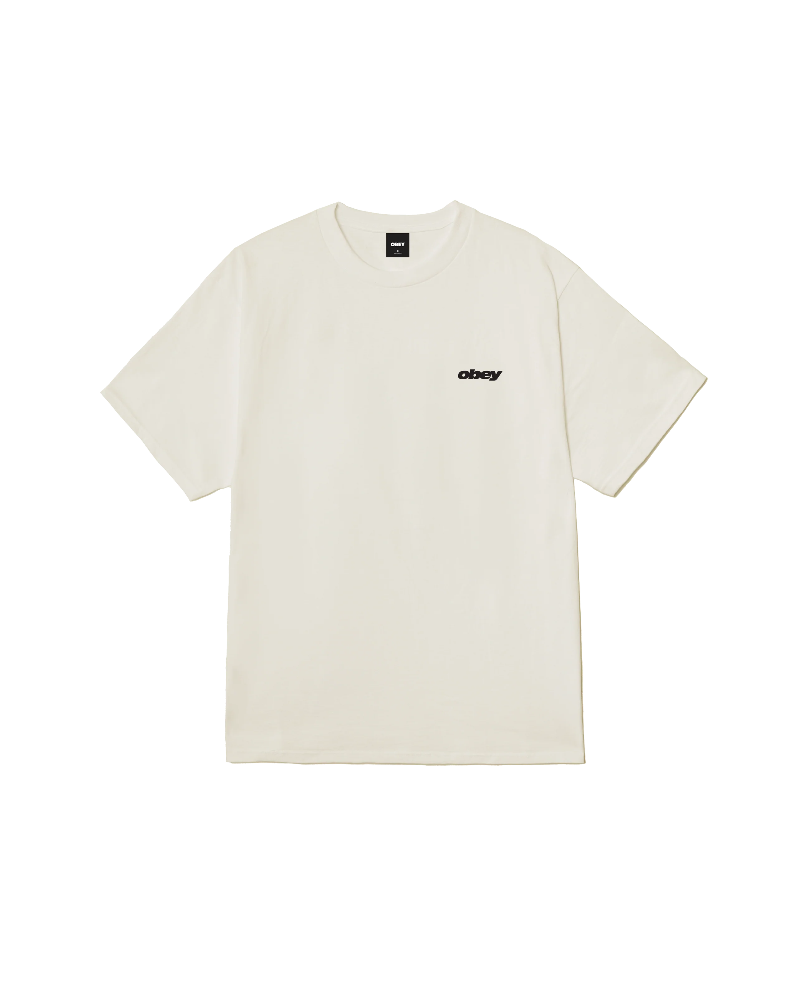 OBEY STRONGER TOGETHER CLASSIC T-SHIRT Vintage White