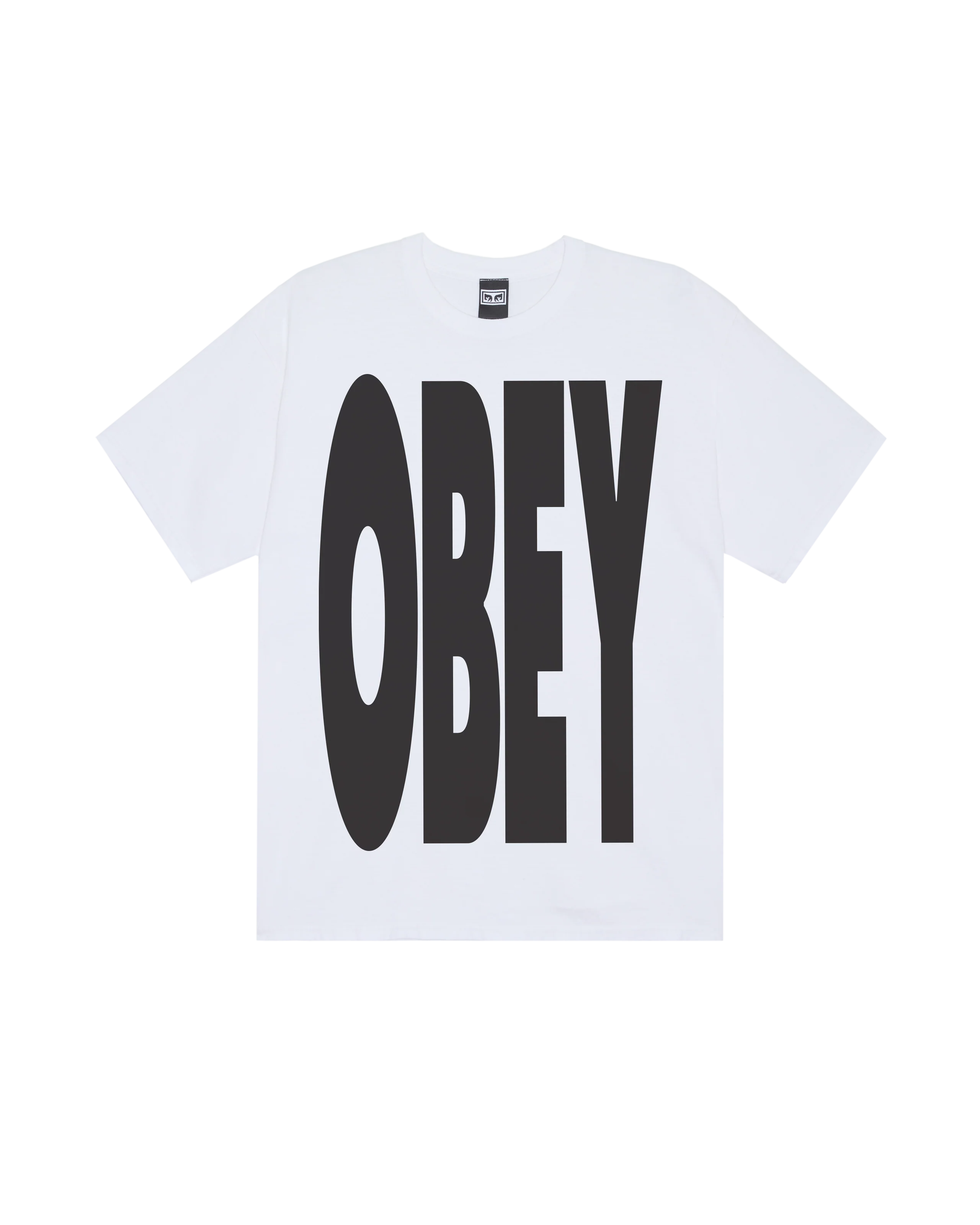 OBEY EXTENDED OVERSIZED T-SHIRT White