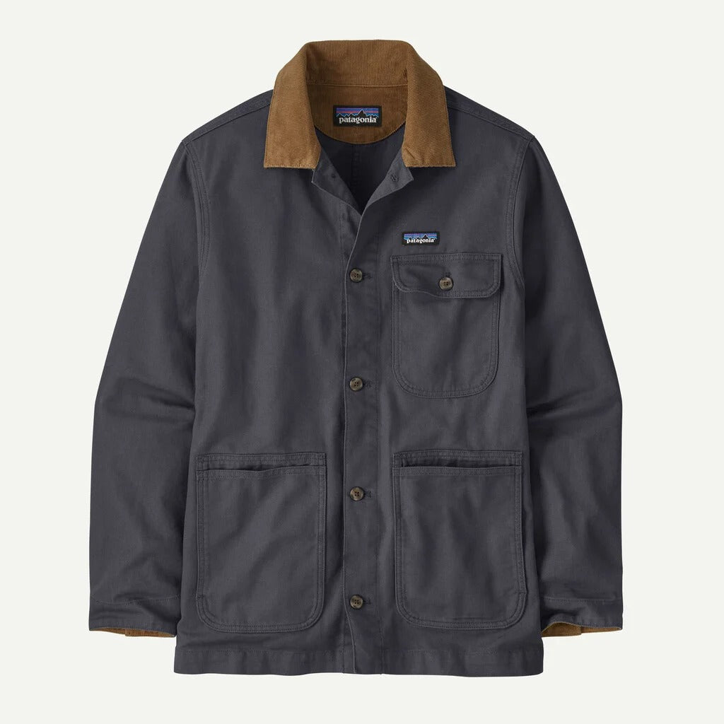 PATAGONIA Men's Point Reyes Canvas Jacket Smolder Blue