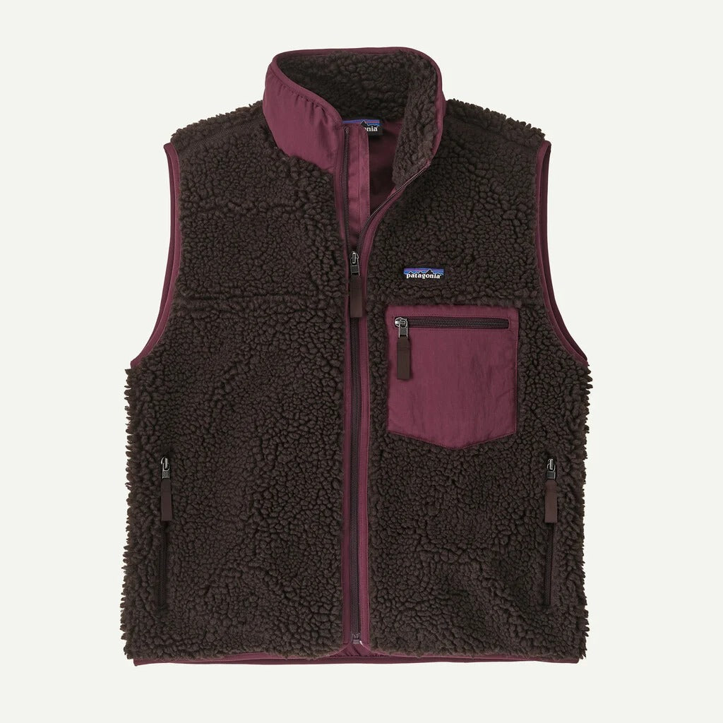 PATAGONIA Women's Classic Retro-X® Fleece Vest Den Brown