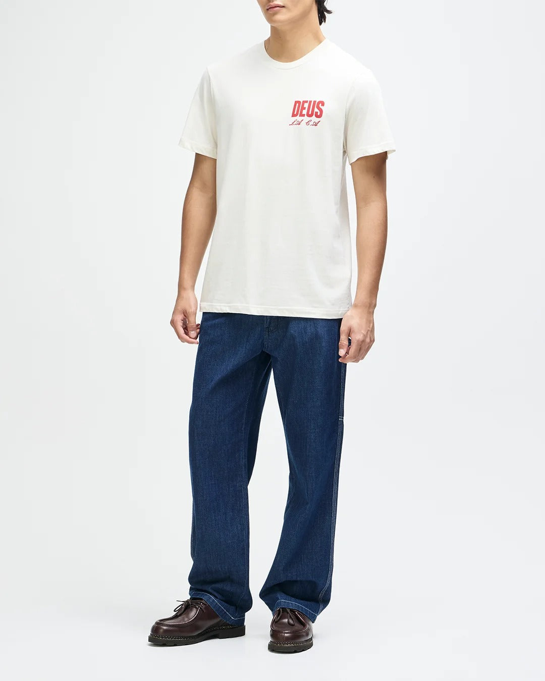DEUS EX MACHINA Cutaway Tee Vintage White